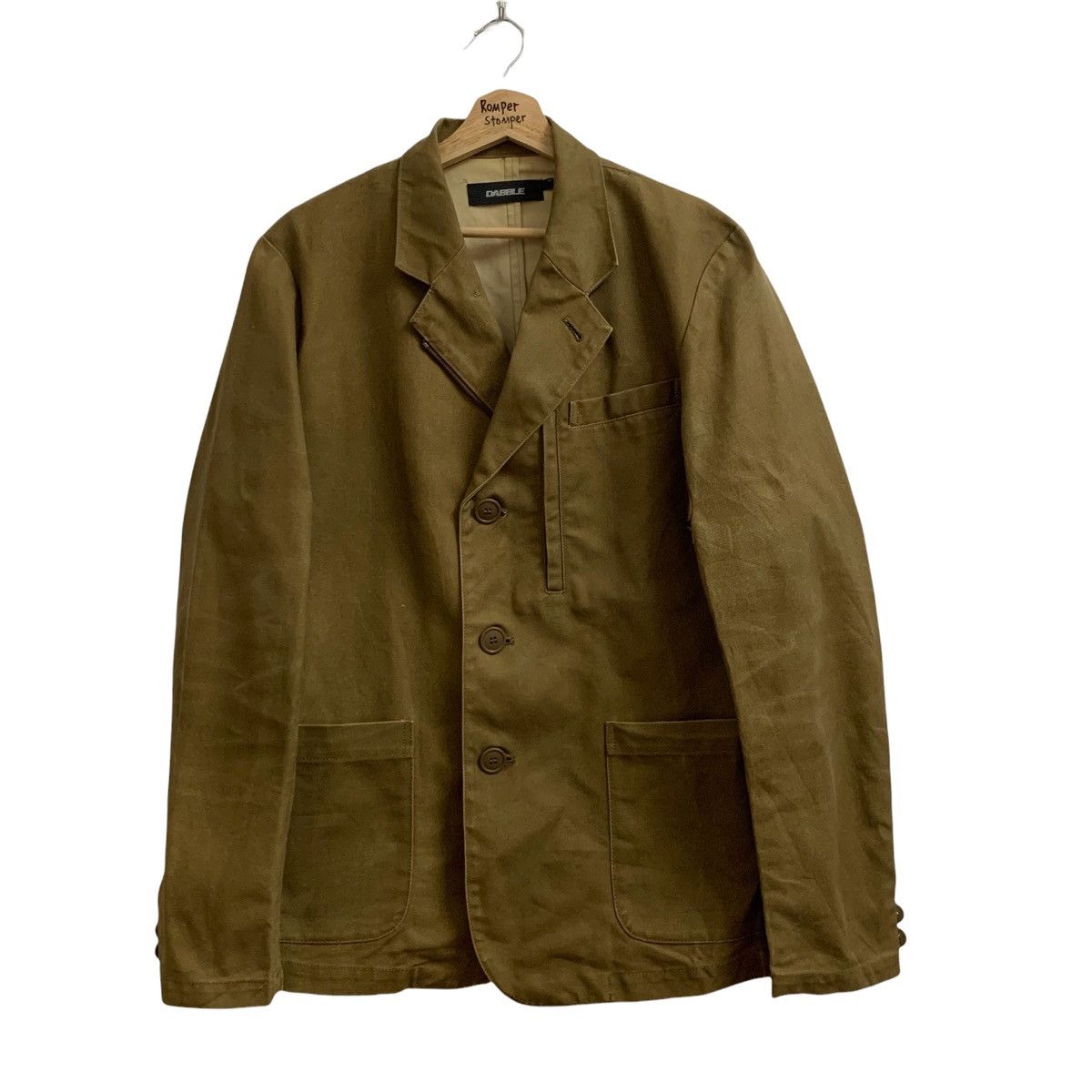Vintage 🇯🇵DABBLE Chore Jacket Riri Zipper Size US S / EU 44-46 / 1 - 1 Thumbnail