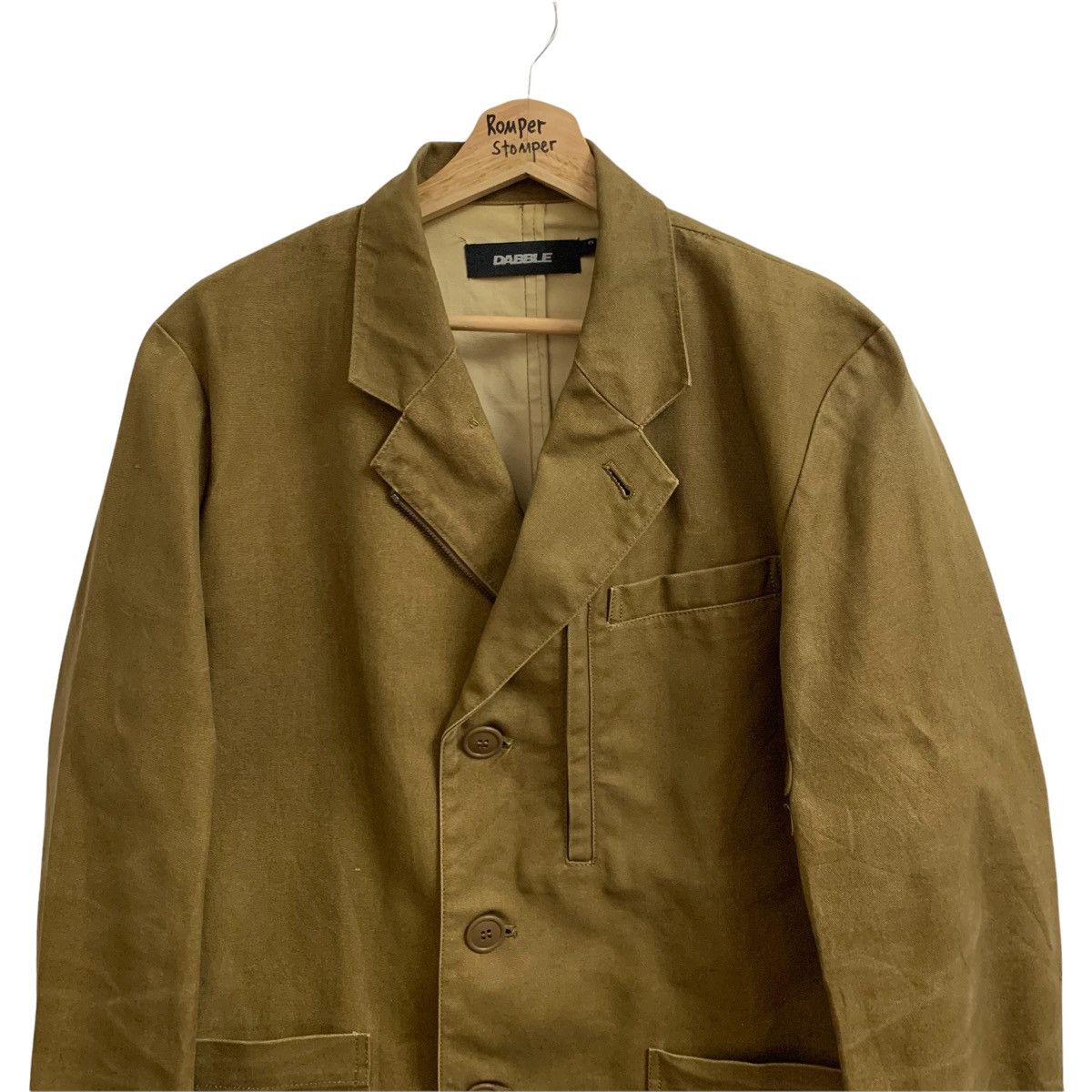 Vintage 🇯🇵DABBLE Chore Jacket Riri Zipper Size US S / EU 44-46 / 1 - 2 Thumbnail