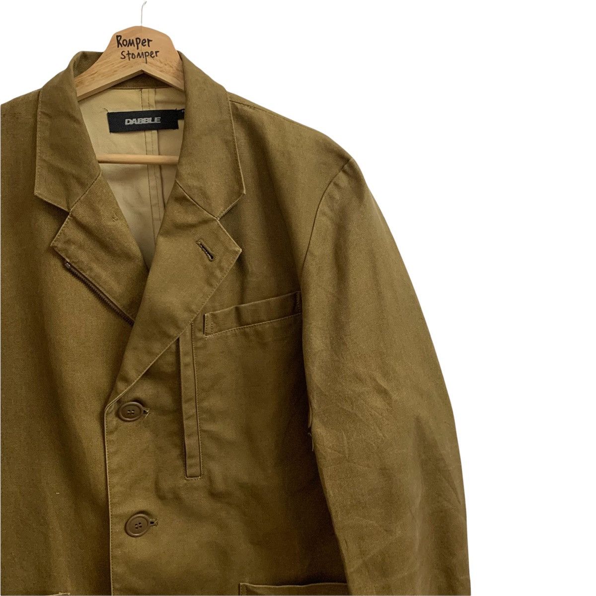 Vintage 🇯🇵DABBLE Chore Jacket Riri Zipper Size US S / EU 44-46 / 1 - 7 Thumbnail