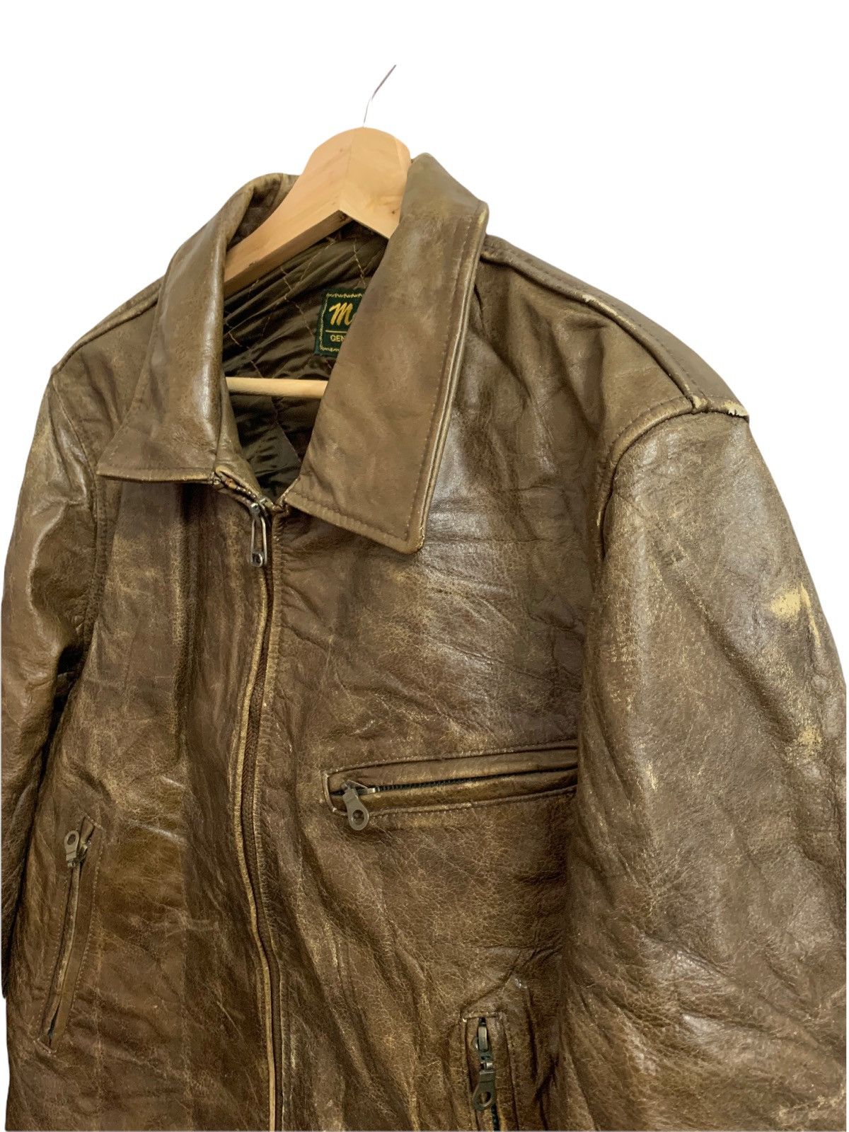 GOREWEAR × Genuine Leather Mutger Bikers Genuine Leather Jacket Size US M / EU 48-50 / 2 - 6 Thumbnail