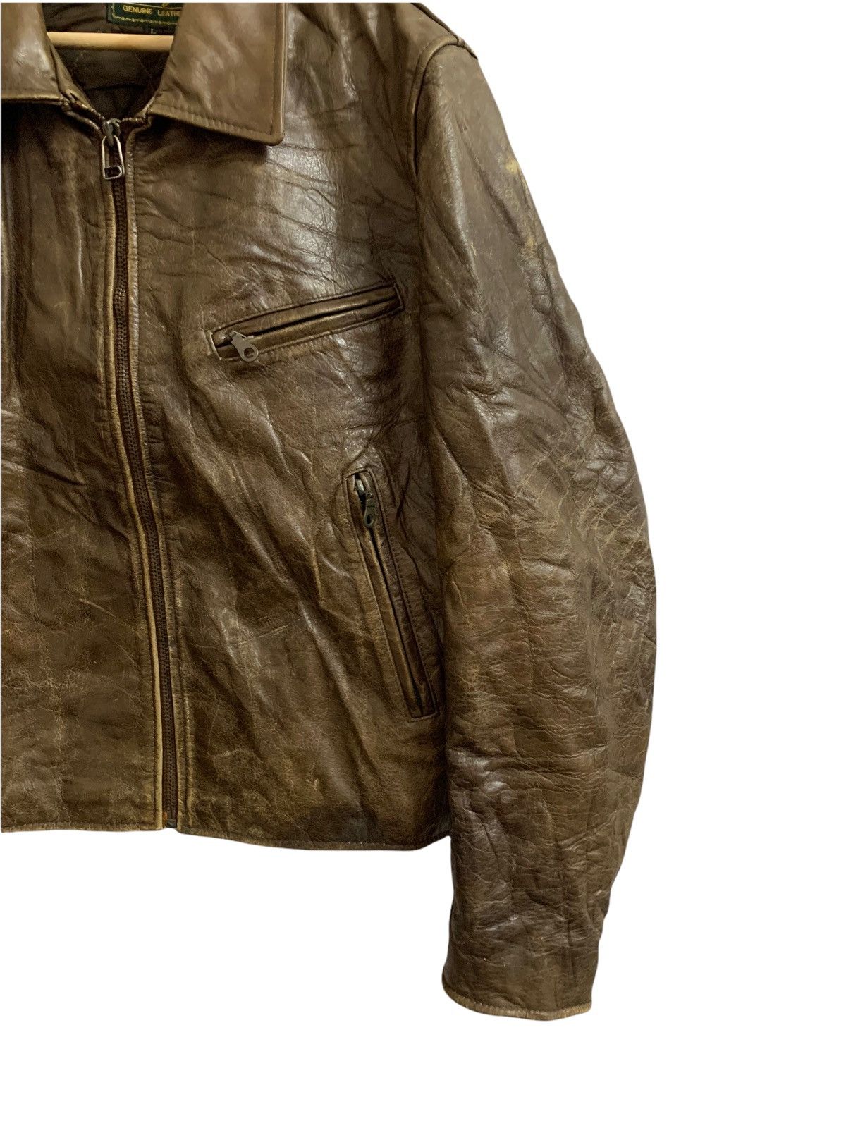 GOREWEAR × Genuine Leather Mutger Bikers Genuine Leather Jacket Size US M / EU 48-50 / 2 - 5 Thumbnail
