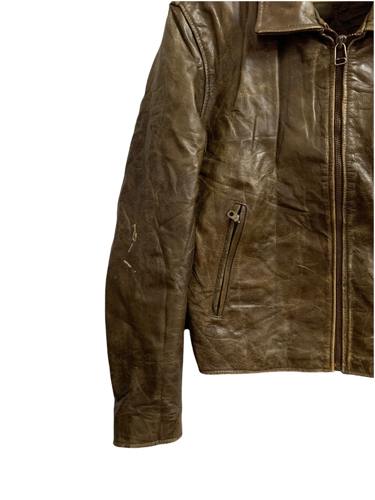 GOREWEAR × Genuine Leather Mutger Bikers Genuine Leather Jacket Size US M / EU 48-50 / 2 - 4 Thumbnail