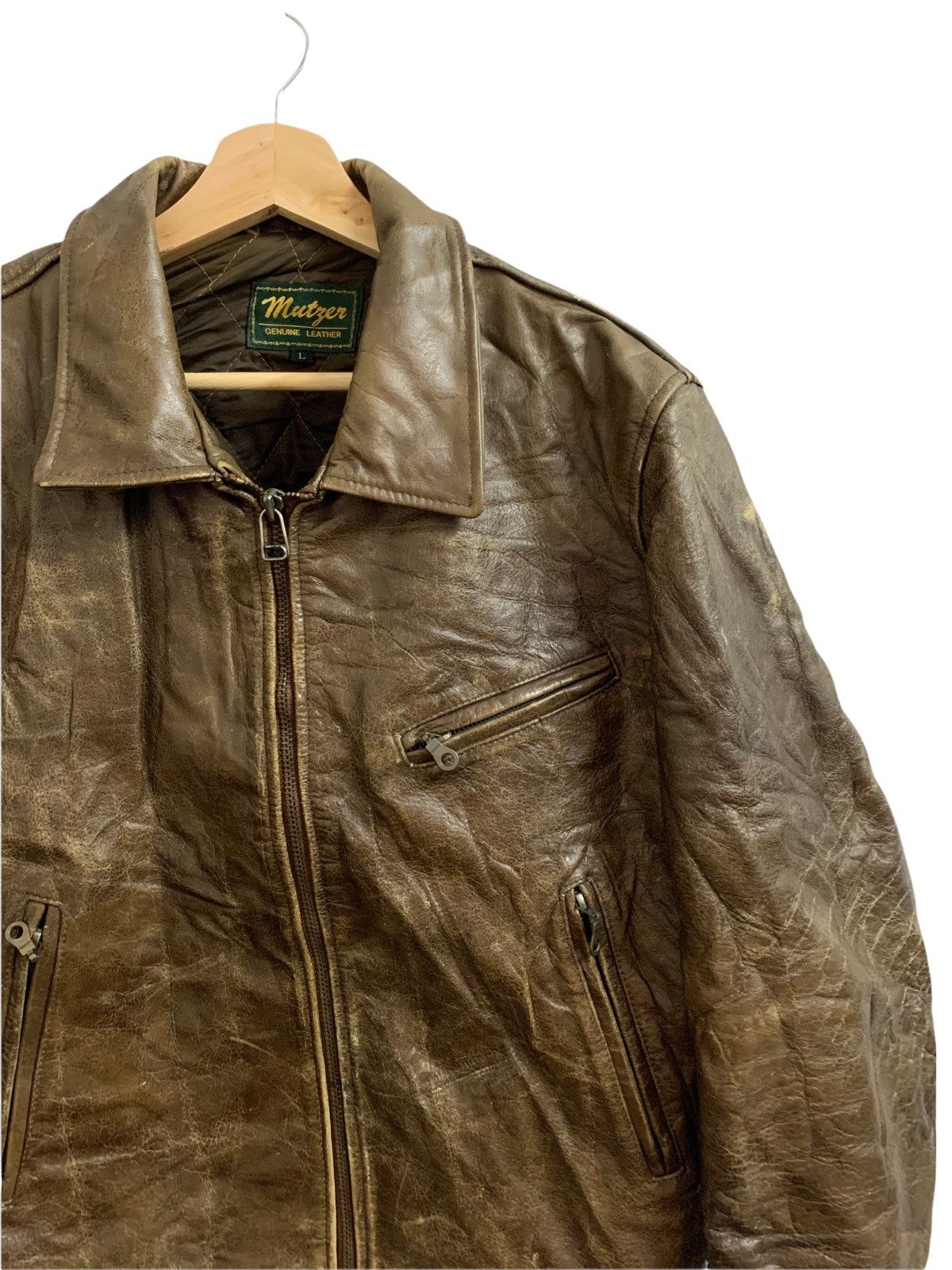 GOREWEAR × Genuine Leather Mutger Bikers Genuine Leather Jacket Size US M / EU 48-50 / 2 - 3 Thumbnail