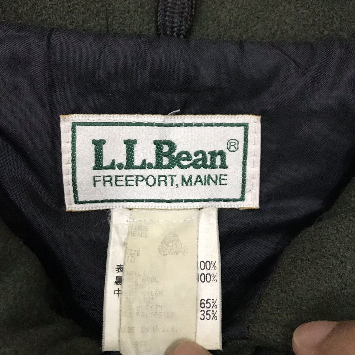 L.L. Bean Vintage 80s L.L Bean Wool Shooting Jacket Size US L / EU 52-54 / 3 - 11 Thumbnail