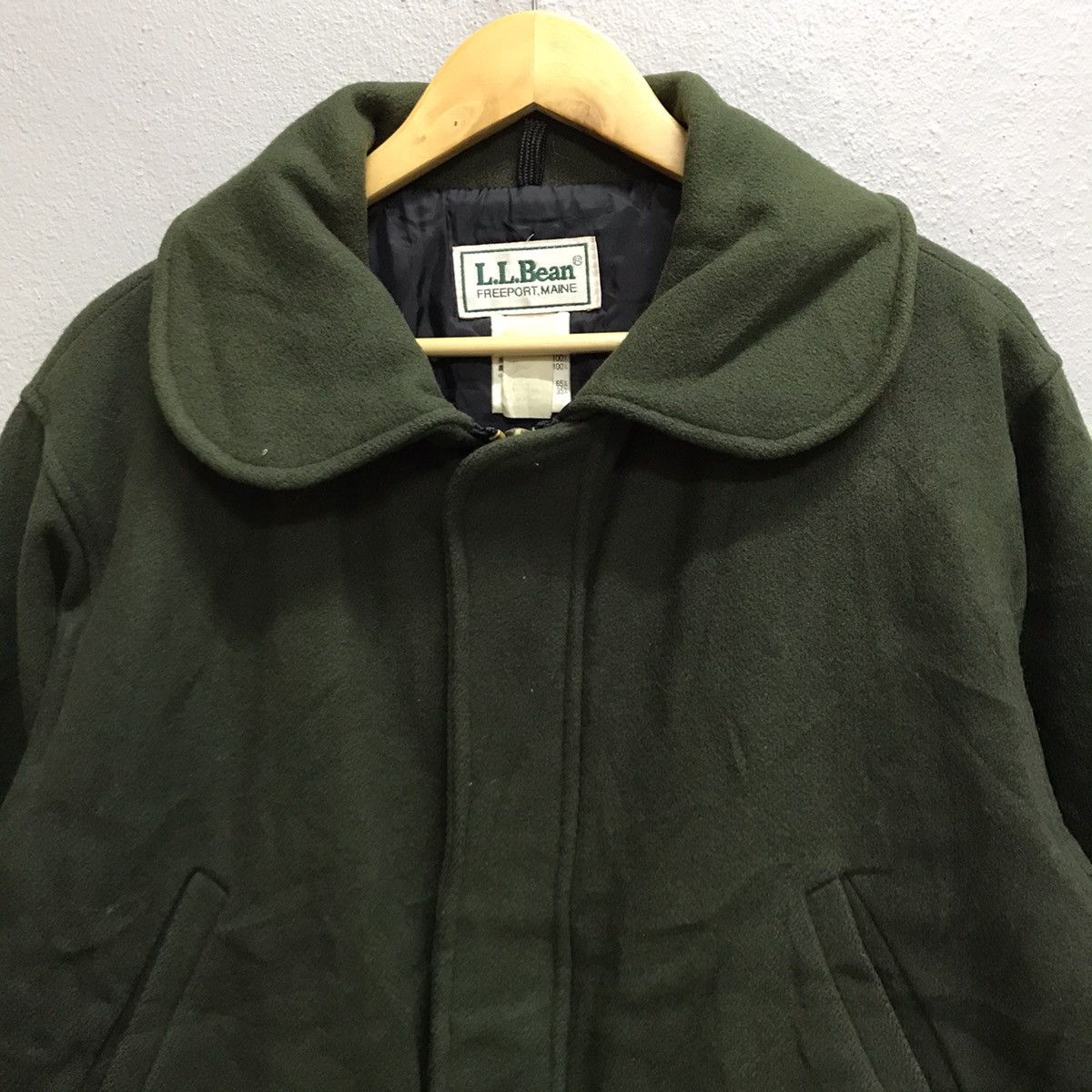 L.L. Bean Vintage 80s L.L Bean Wool Shooting Jacket Size US L / EU 52-54 / 3 - 4 Thumbnail