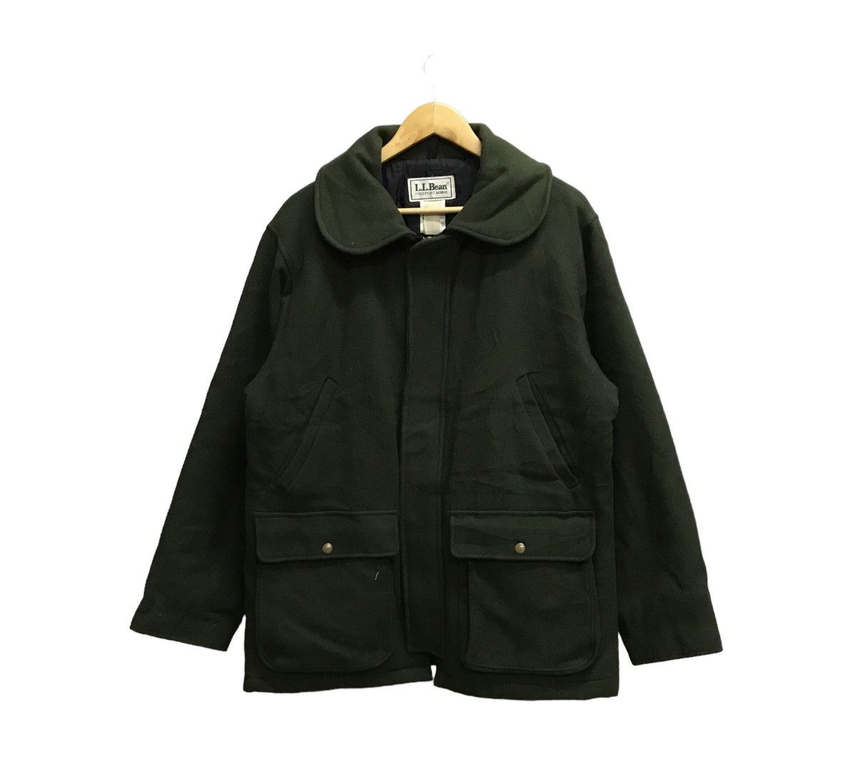 L.L. Bean Vintage 80s L.L Bean Wool Shooting Jacket Size US L / EU 52-54 / 3 - 1 Thumbnail