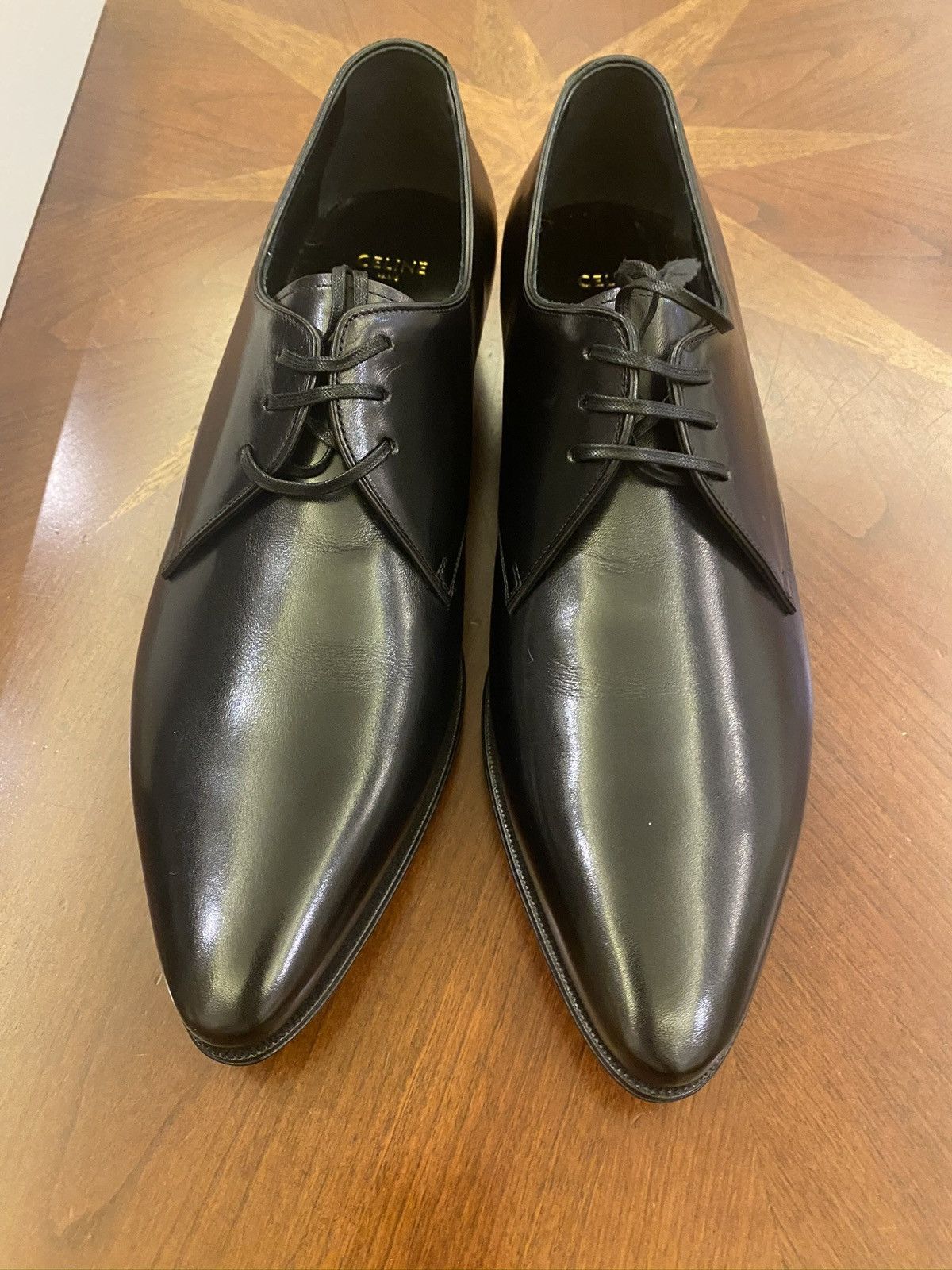 Celine × Hedi Slimane Classic SS19 derby shoes 40.5 Size US 7.5 / EU 40-41 - 2 Thumbnail