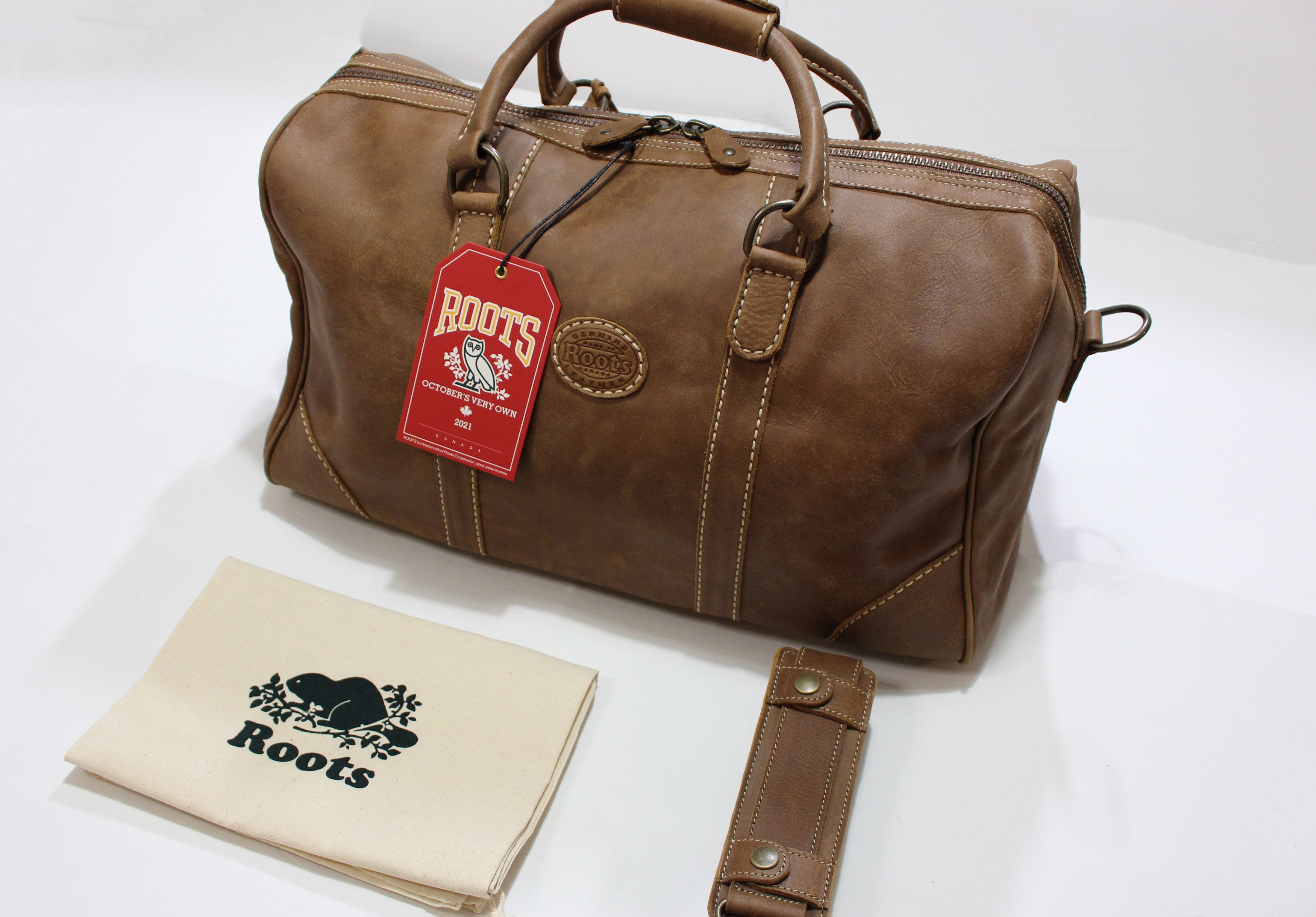 Drake OVO® X ROOTS LARGE BANFF DUFFLE BAG Size ONE SIZE - 3 Thumbnail