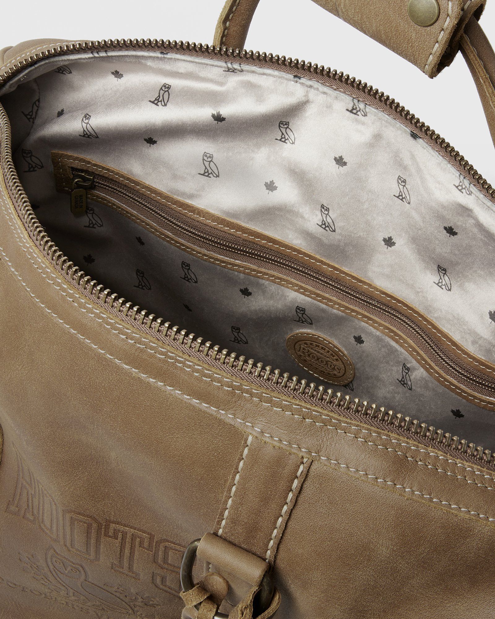 Drake OVO® X ROOTS LARGE BANFF DUFFLE BAG Size ONE SIZE - 4 Thumbnail