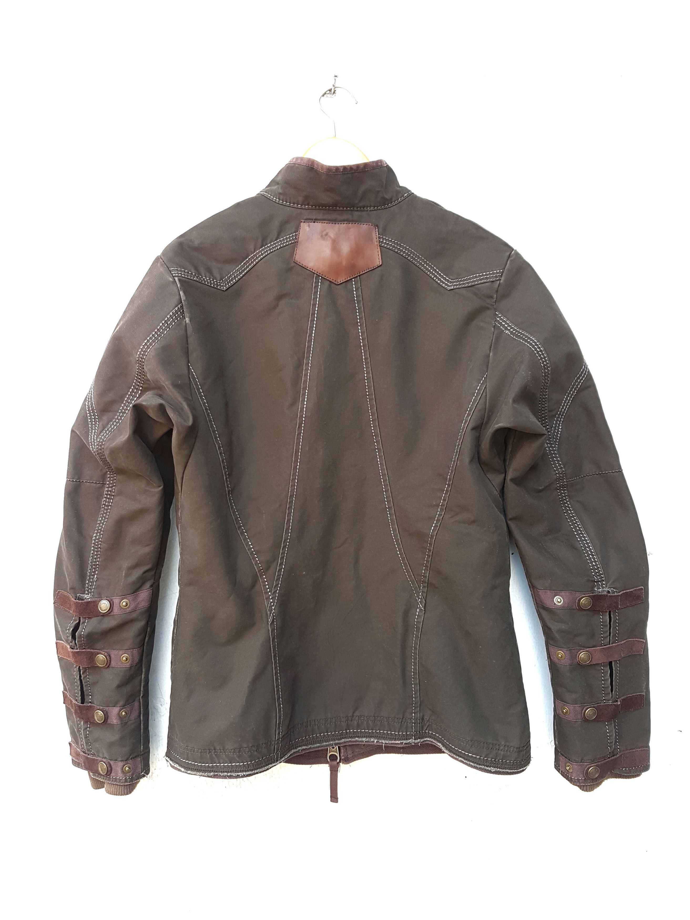 Fit S to MMarithe Francois Girbaud GeometricBondage Jacket