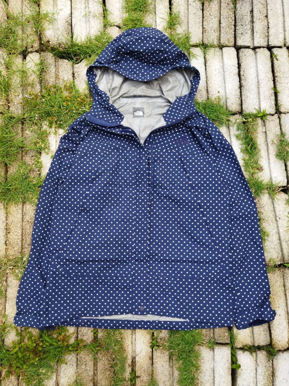 North face polka dot rain jacket online