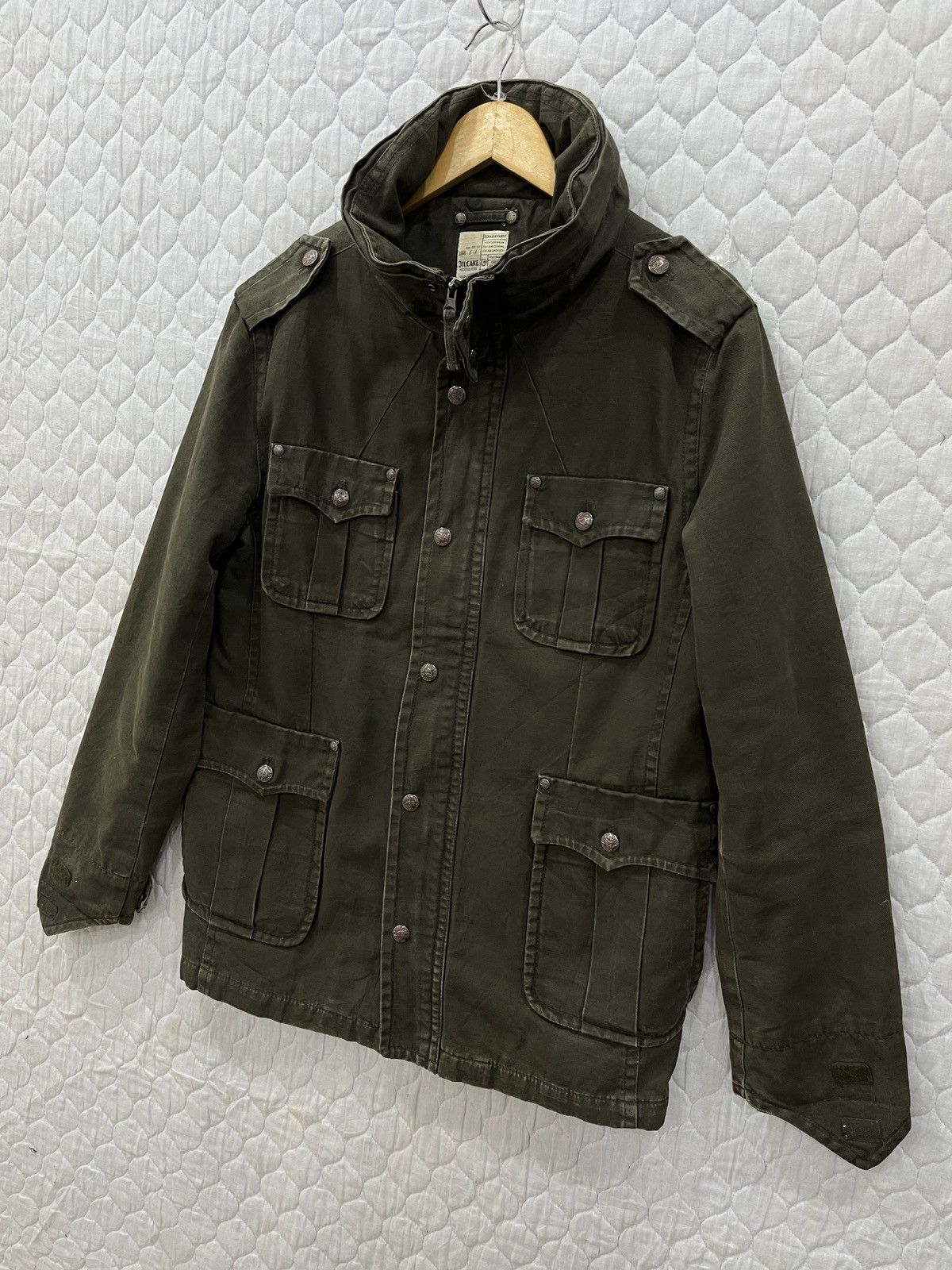 Japanese Brand (Qq). DILCAKE MANUFACTURE TACTICAL JACKET Size US M / EU 48-50 / 2 - 3 Thumbnail