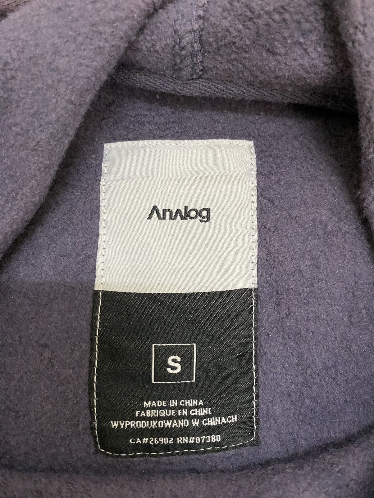 Analog × Burton Analog Crux HD Faded Hoodie Size US S / EU 44-46 / 1 - 6 Thumbnail