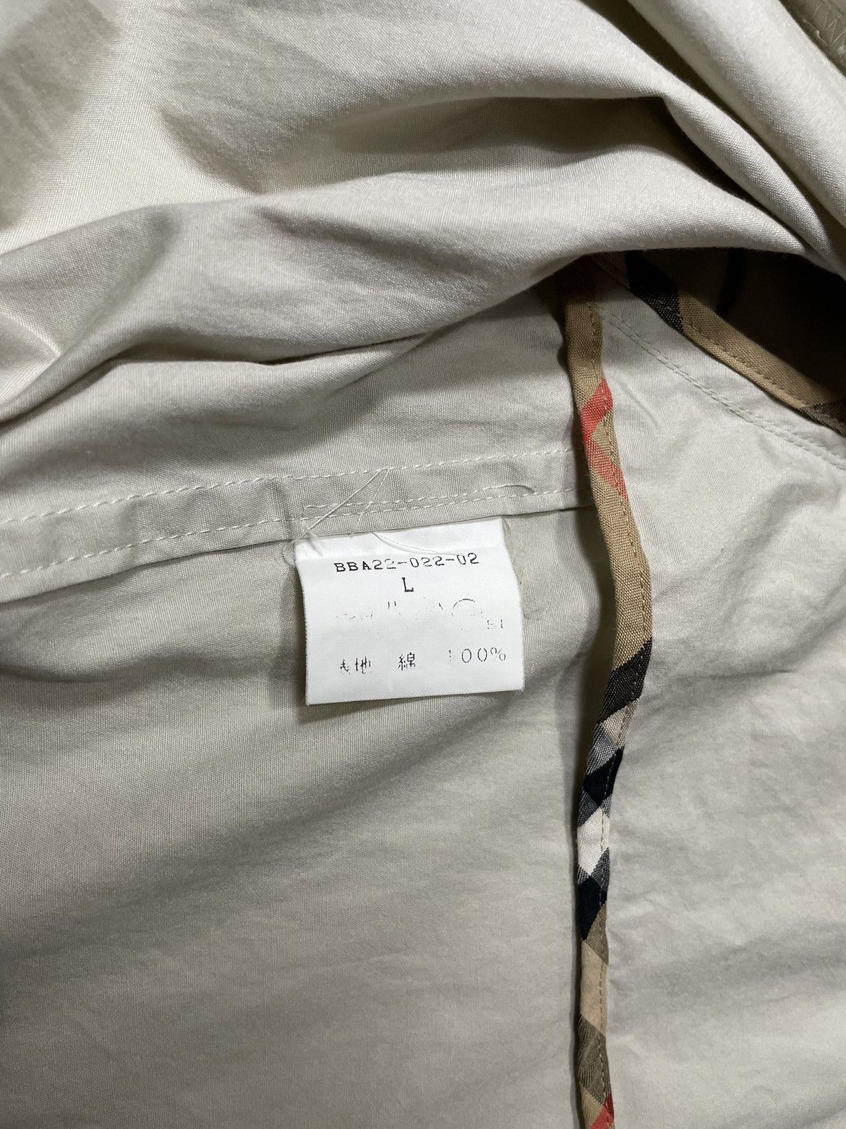 Burberry Vintage Burberrys Trench Coat Nova Check Plaid Tartan light Size US L / EU 52-54 / 3 - 11 Thumbnail