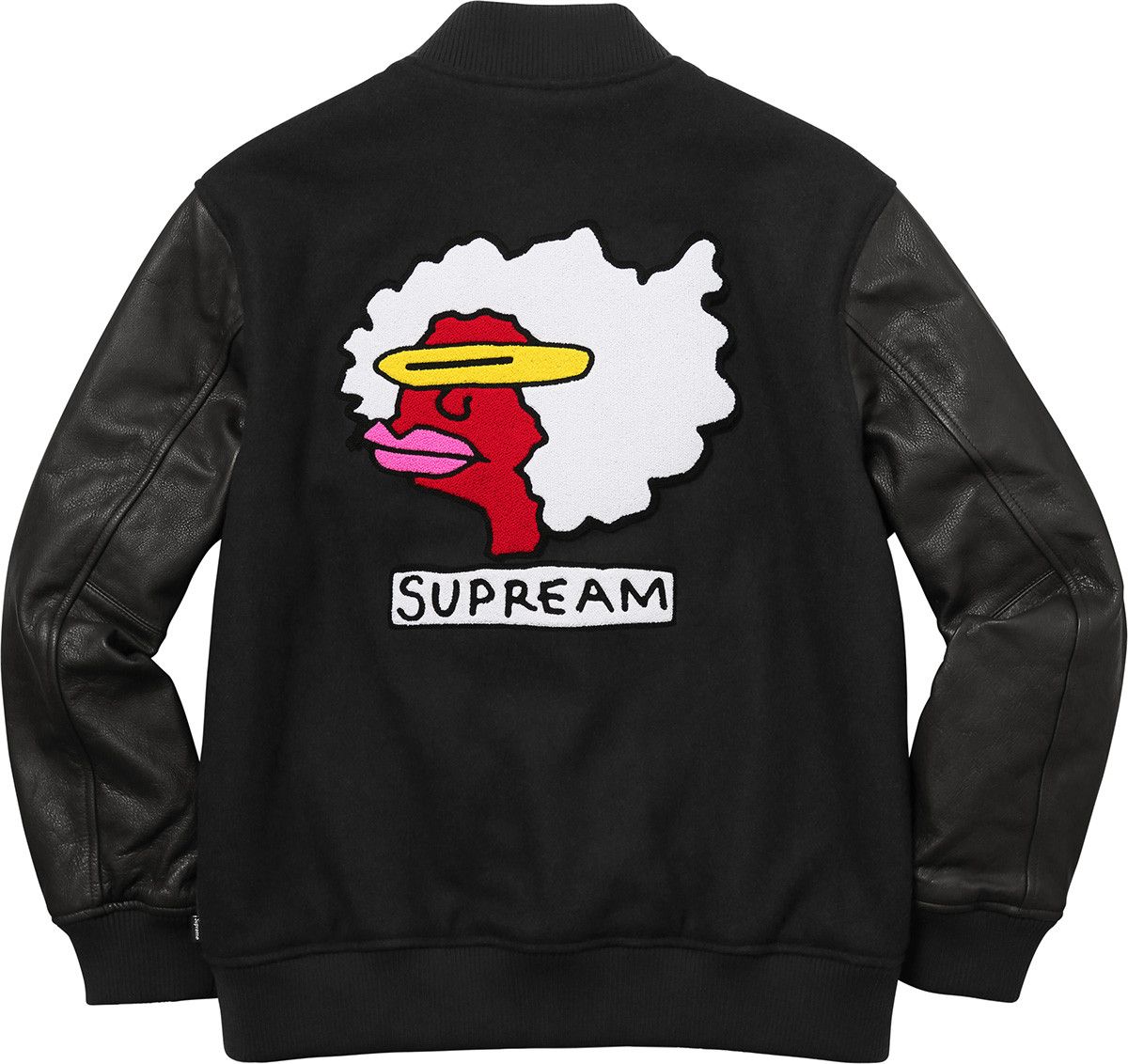 Supreme Supreme Gonz Ramm Varsity Jacket Black Medium DS New