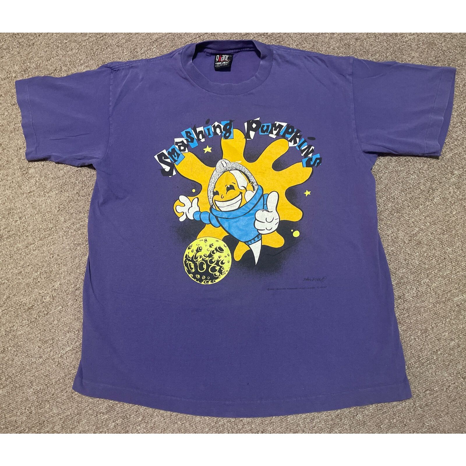 Giant Vintage 90s 1992 The Smashing Pumpkins Starla T-Shirt