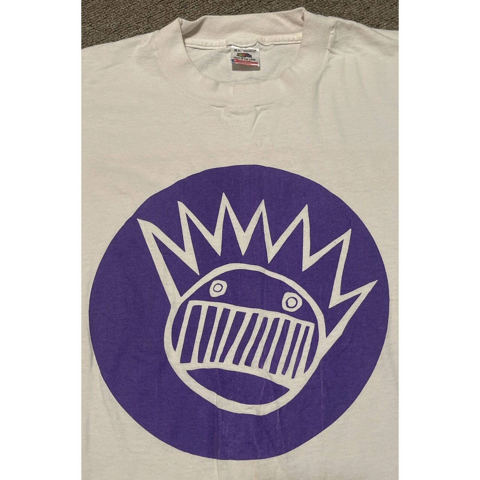 Fruit Of The Loom Vintage 90s 1992 XL Ween 'Pure Guava' Tour T-Shirt Size US XL / EU 56 / 4 - 3 Thumbnail