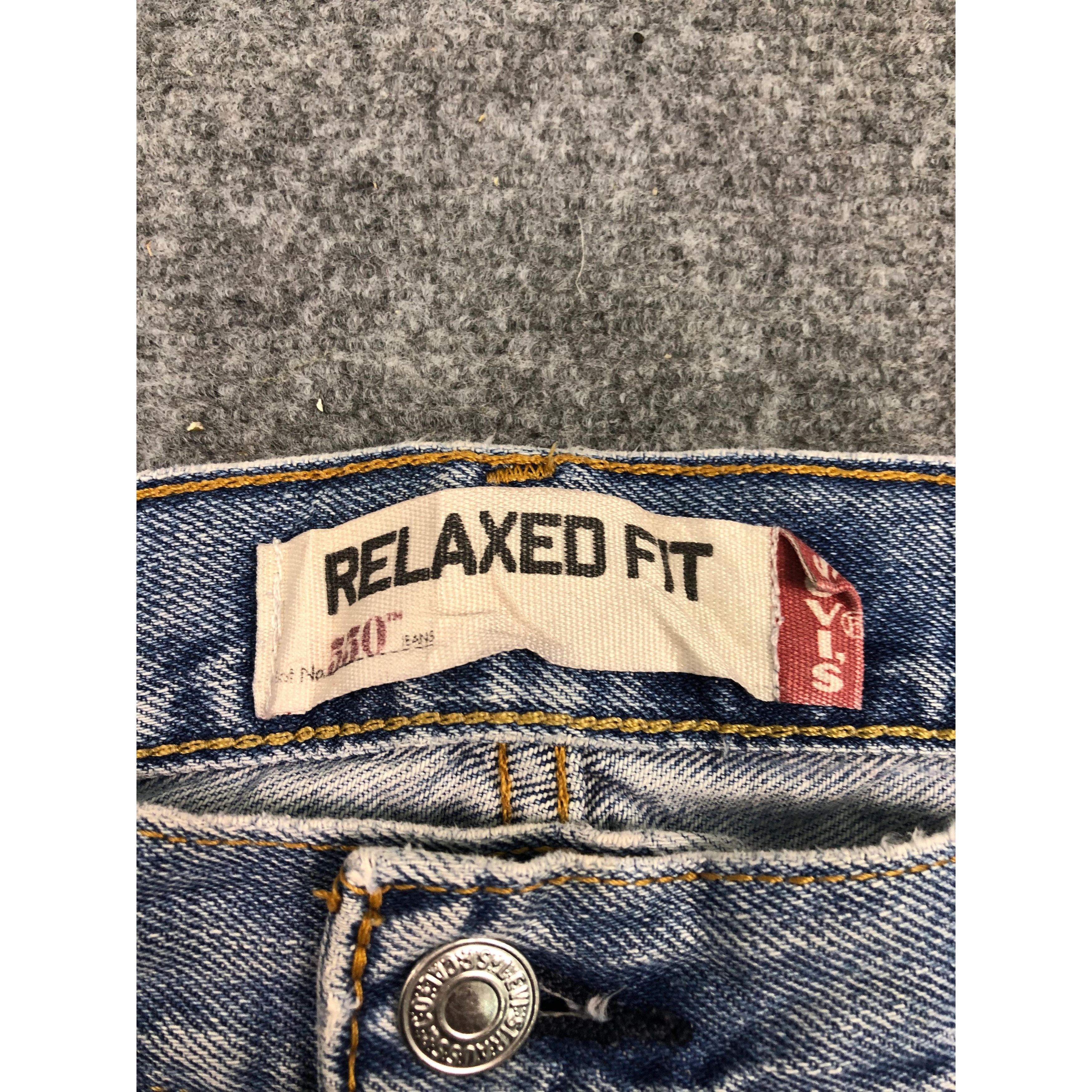Levi's Vintage Levis 550 Relaxed Fit Faded Denim DP0246 Size US 36 / EU 52 - 6 Thumbnail