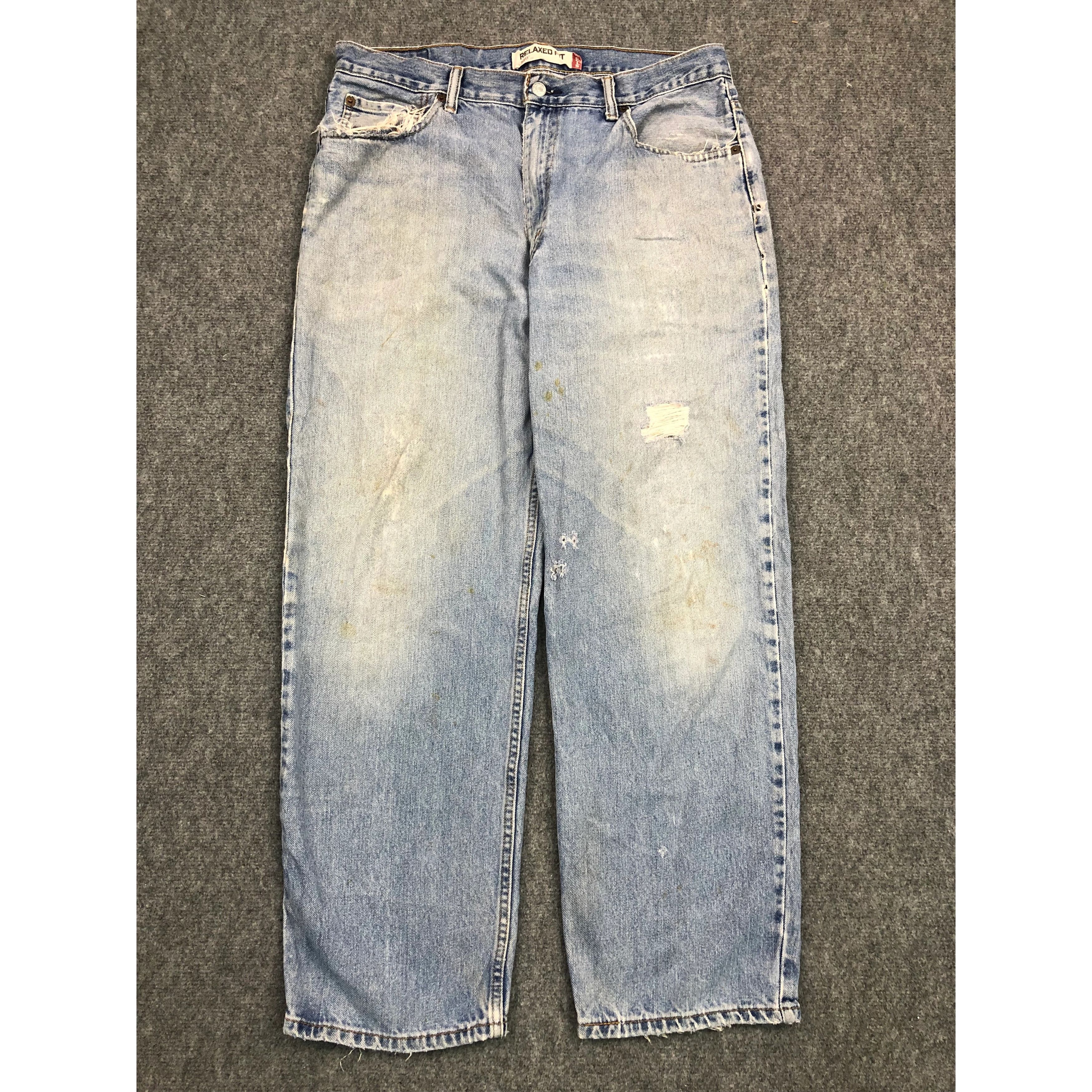 Levi's Vintage Levis 550 Relaxed Fit Faded Denim DP0246 Size US 36 / EU 52 - 1 Thumbnail