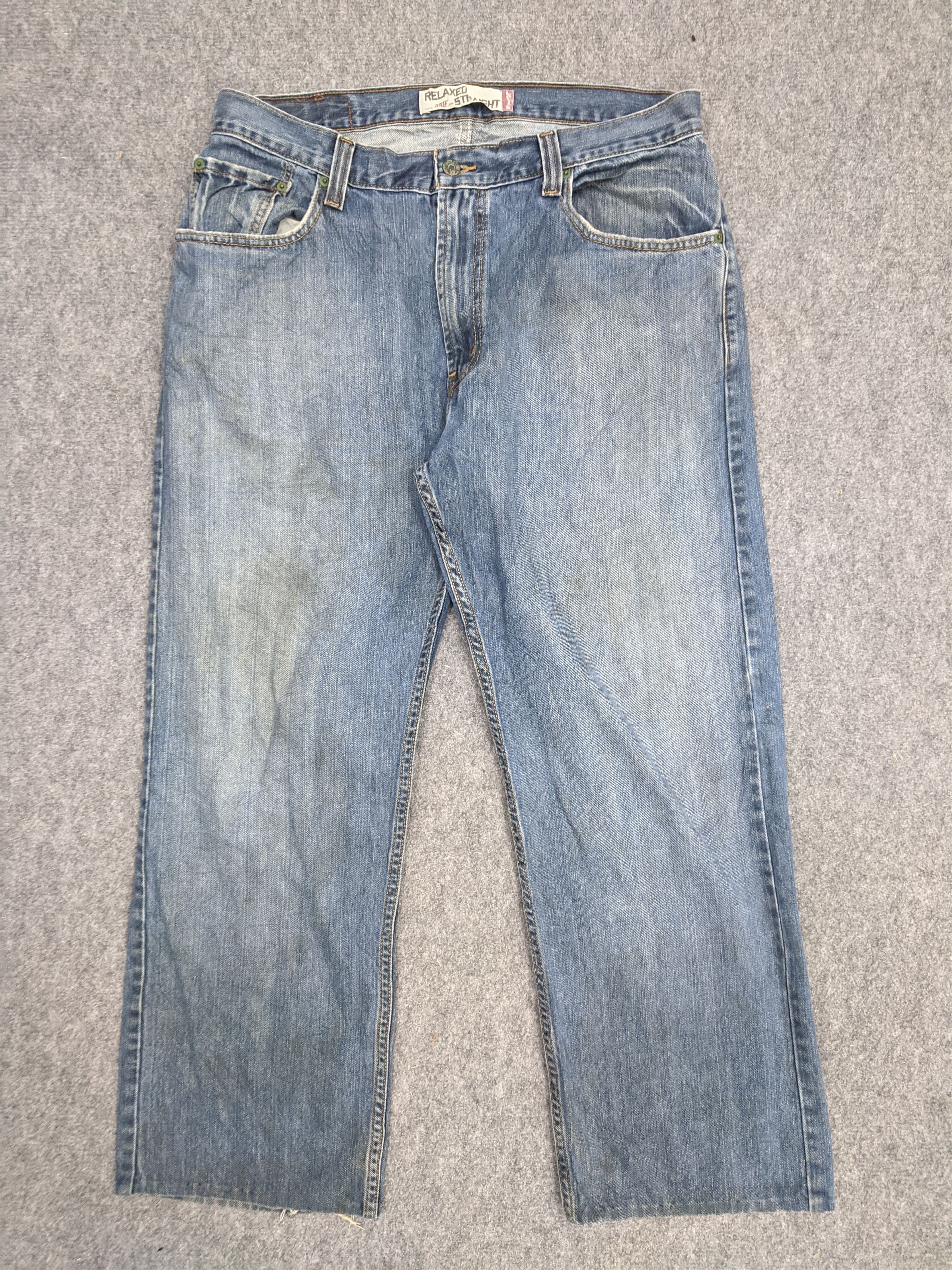 Levi's Vintage Levis 559 Jeans DP0905 Size US 35 - 1 Thumbnail
