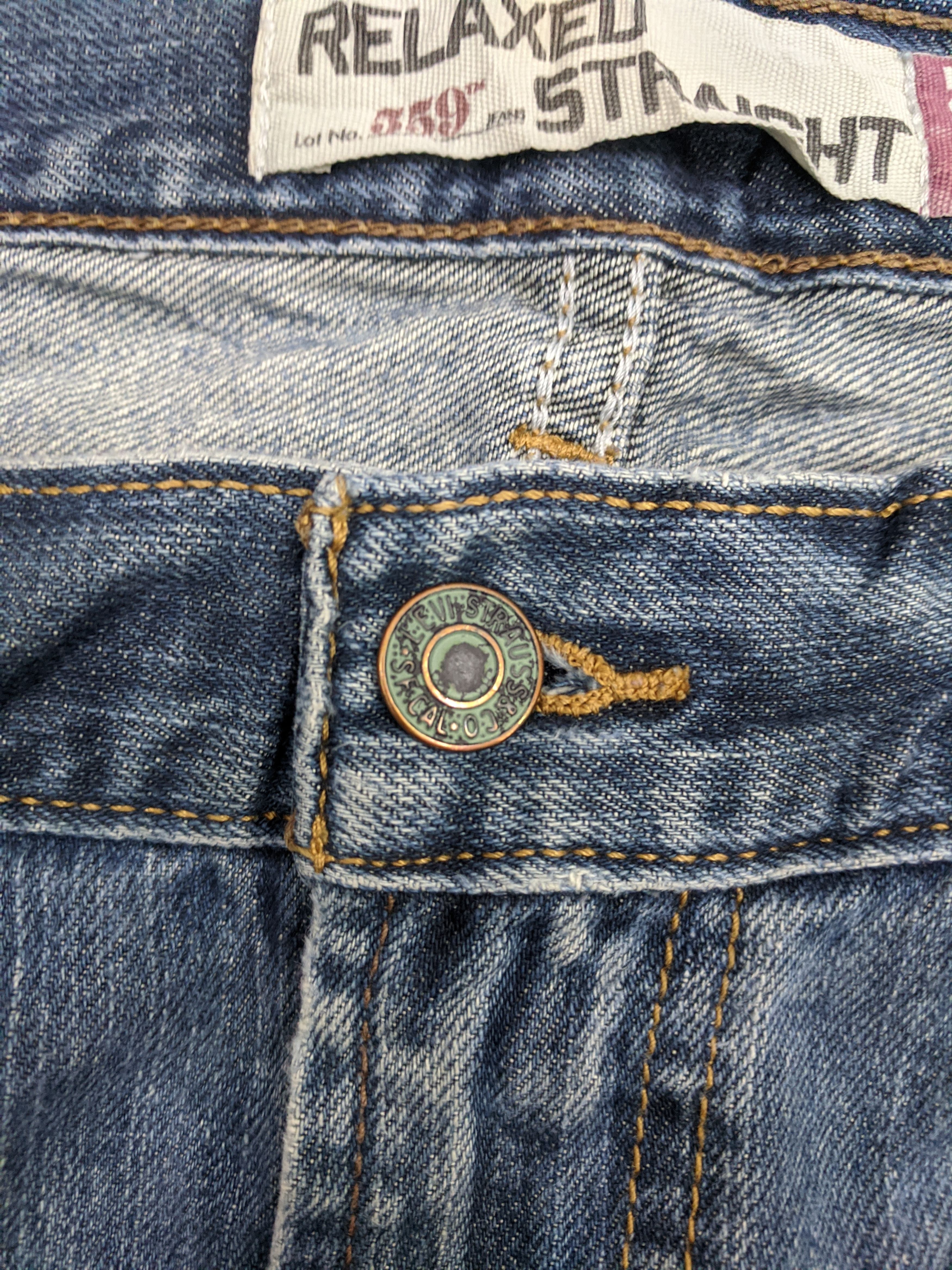 Levi's Vintage Levis 559 Jeans DP0905 Size US 35 - 10 Thumbnail