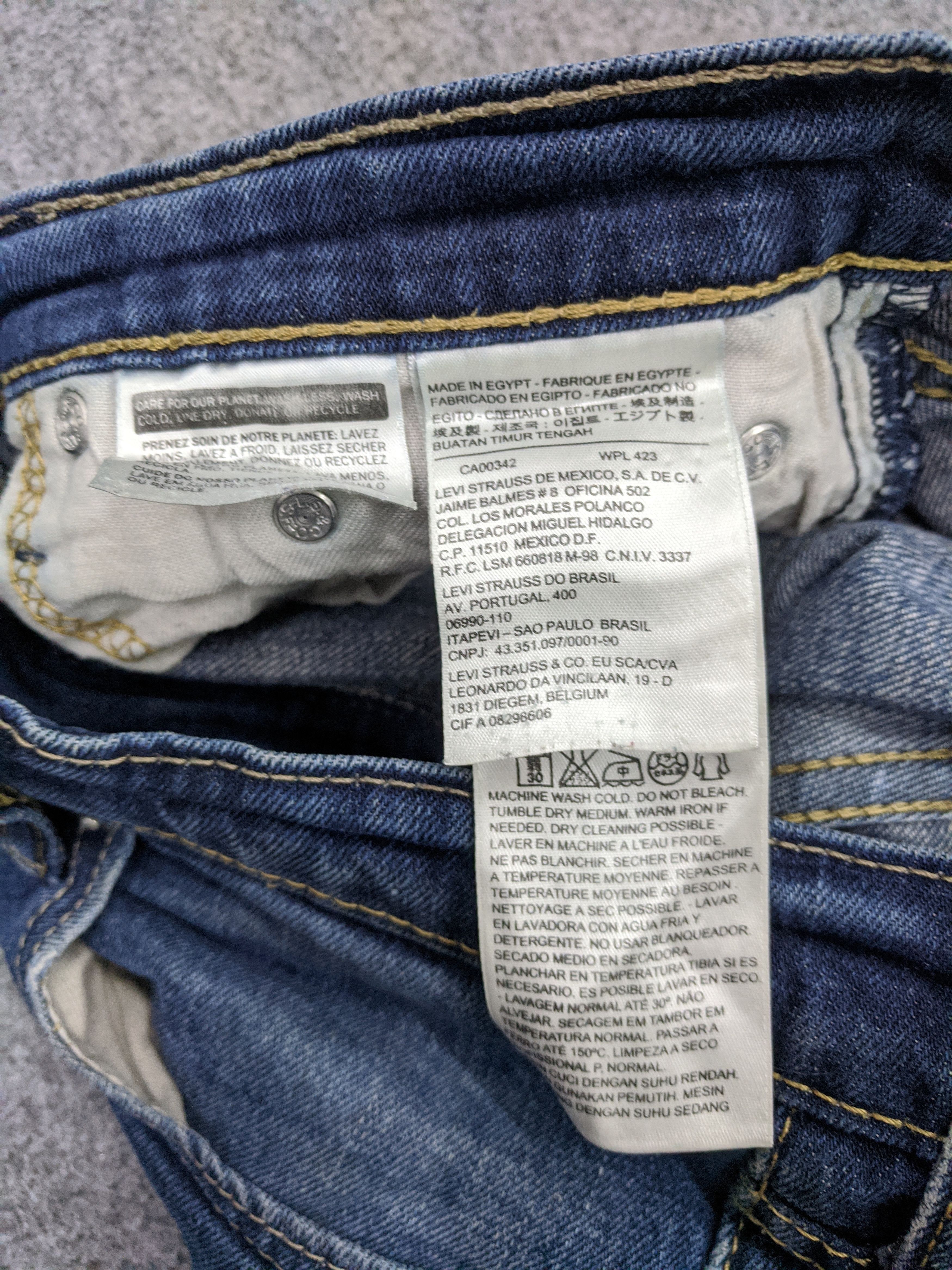 Levi's Vintage Levis Jeans DP0904 Size US 32 / EU 48 - 6 Thumbnail