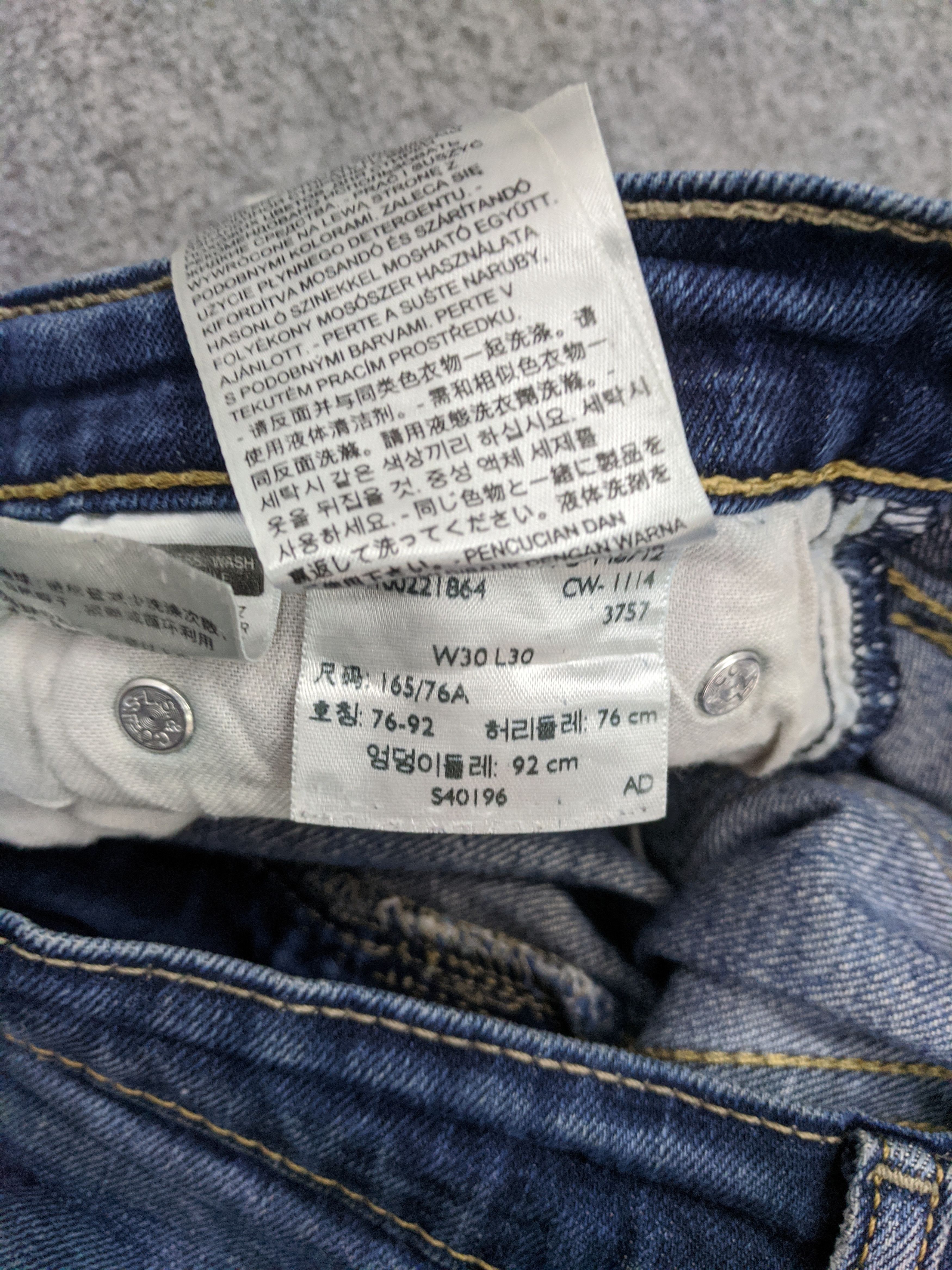 Levi's Vintage Levis Jeans DP0904 Size US 32 / EU 48 - 7 Thumbnail