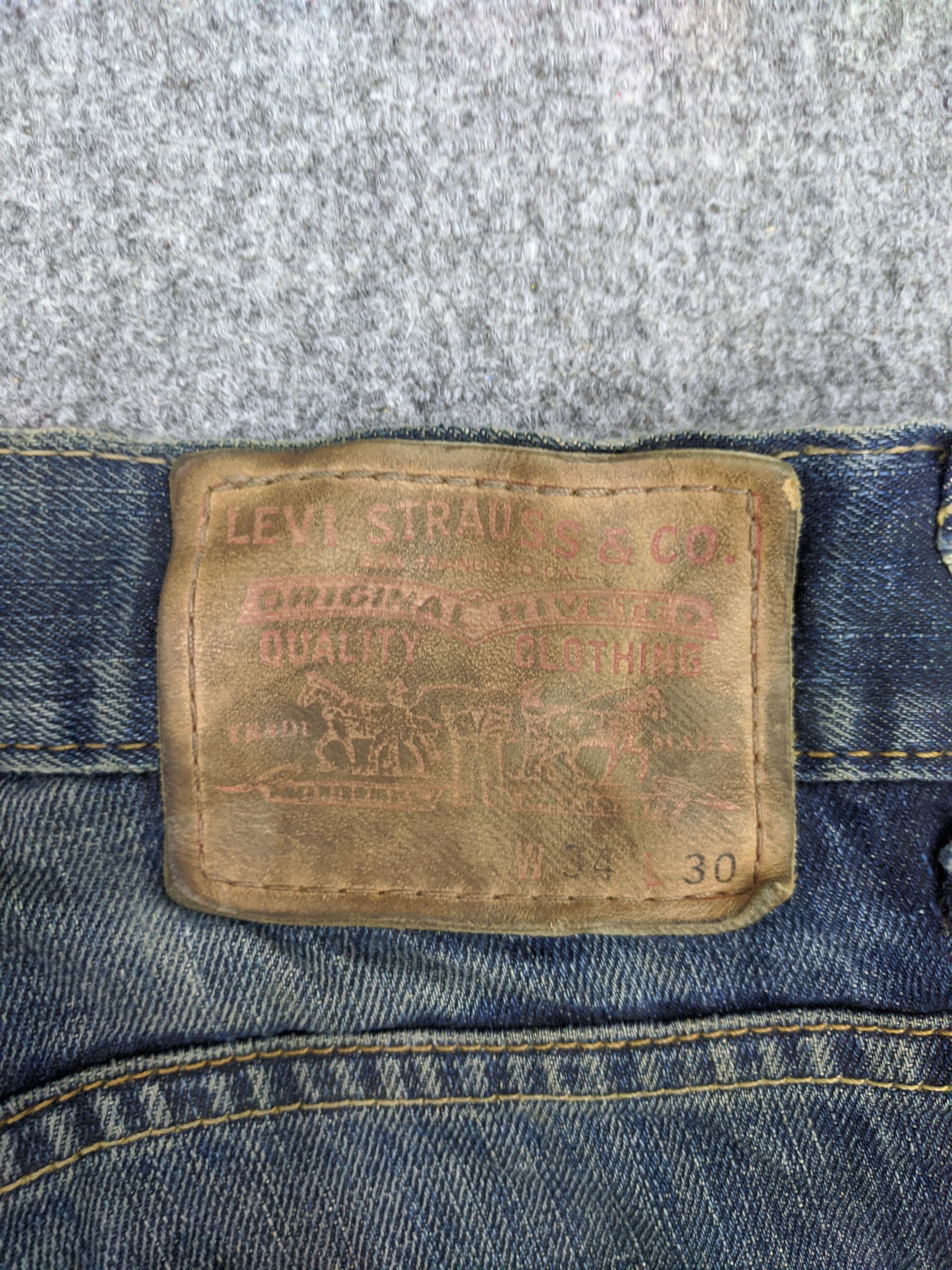 Levi's Vintage Levis 511 Jeans DP0903 Size US 35 - 5 Thumbnail