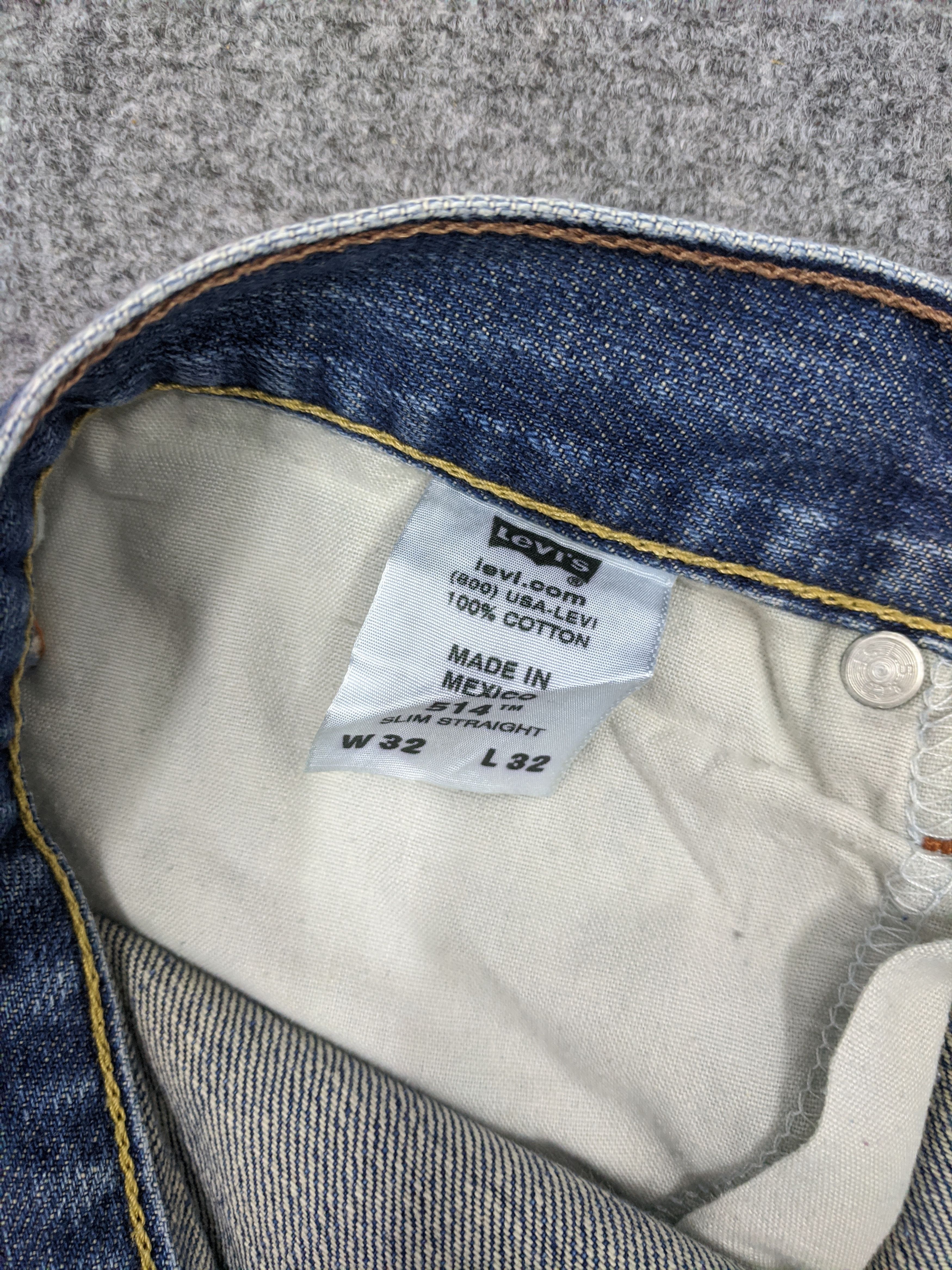 Levi's × Vintage Vintage Levis 514 Jeans DP0907 Size US 34 / EU 50 - 7 Thumbnail