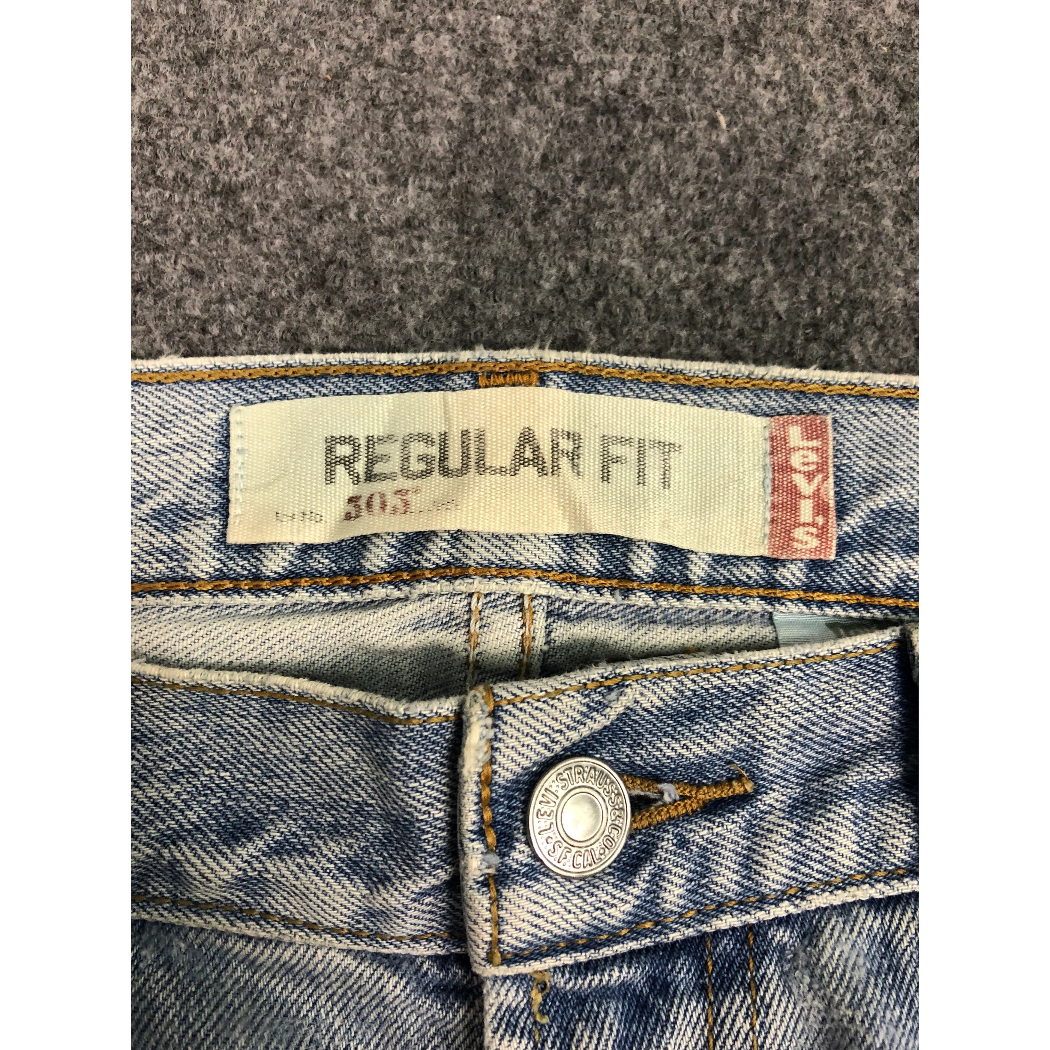 Levi's Vintage Levis 505 Lightwash Jeans DP0417 Size US 34 / EU 50 - 7 Thumbnail