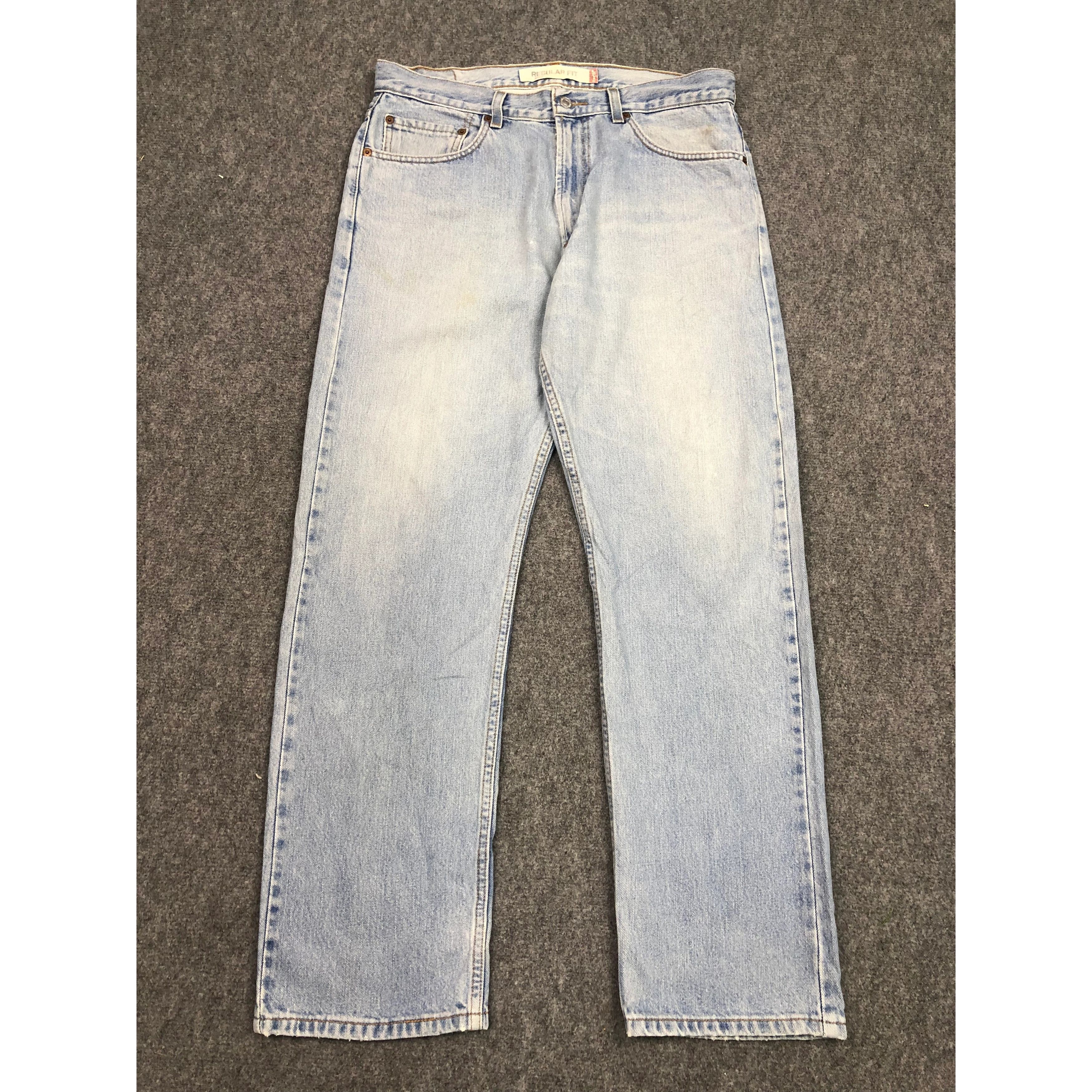 Levi's Vintage Levis 505 Lightwash Jeans DP0417 Size US 34 / EU 50 - 1 Thumbnail