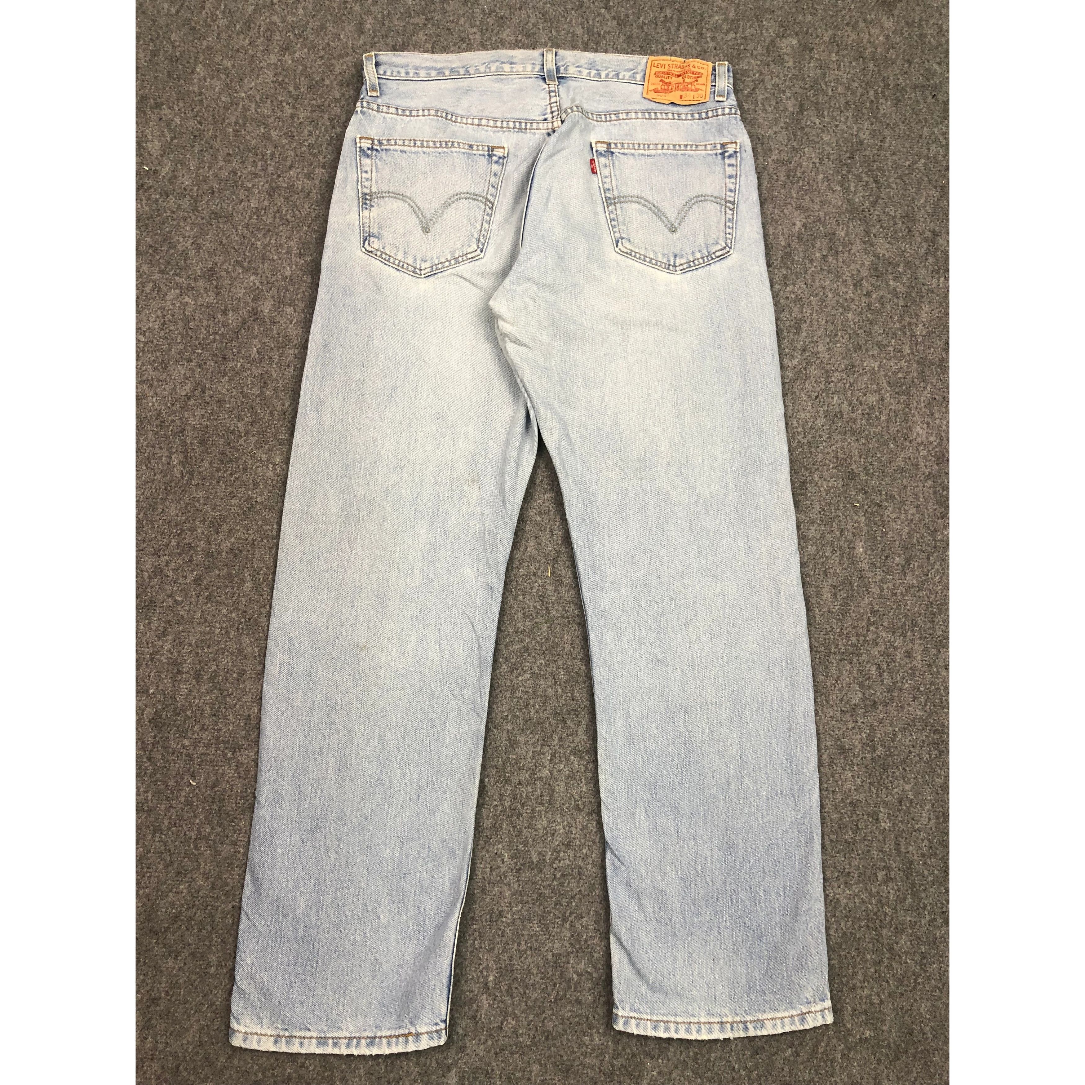Levi's Vintage Levis 505 Lightwash Jeans DP0417 Size US 34 / EU 50 - 2 Thumbnail