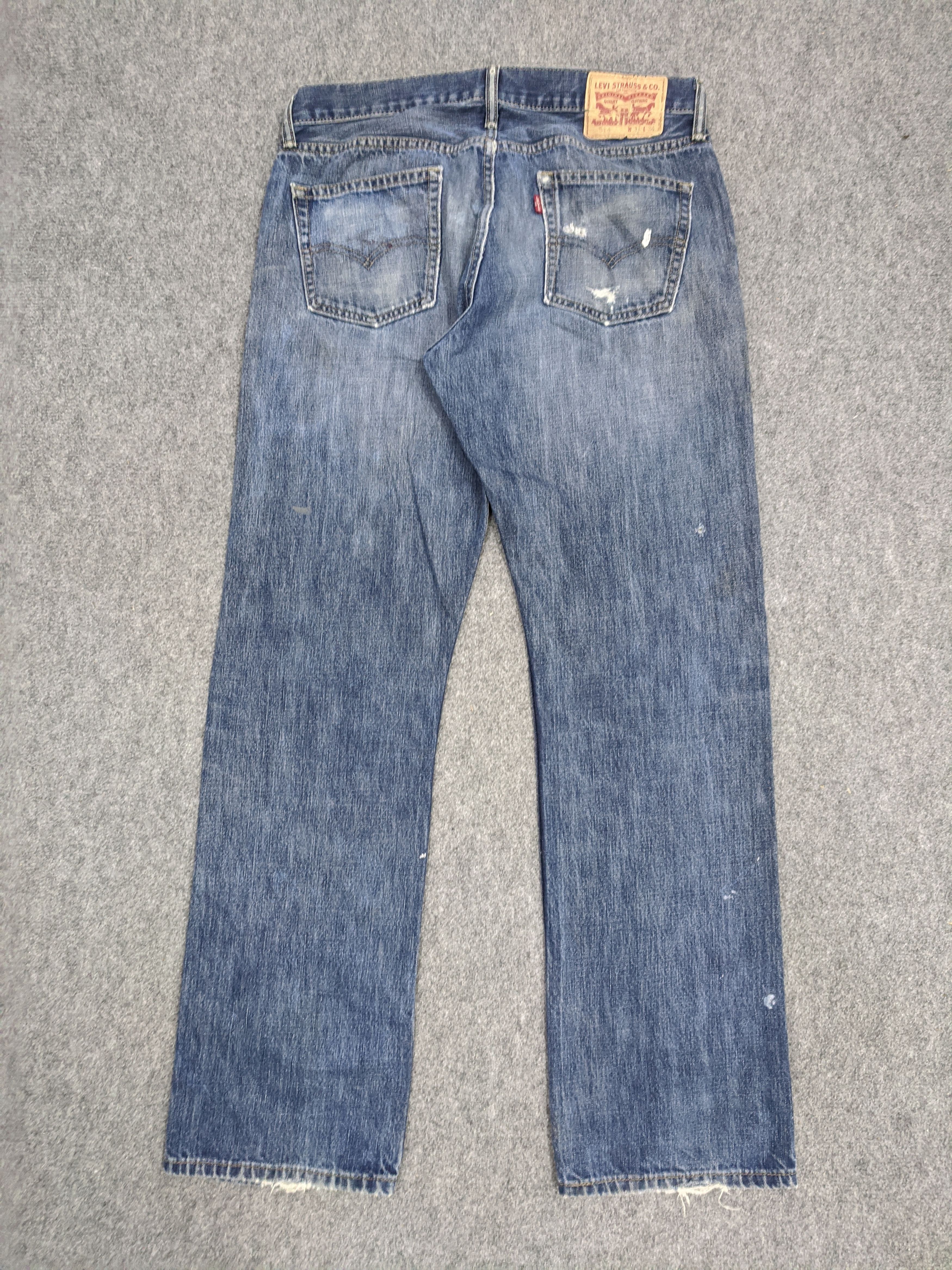Levi's Vintage Levis 514 Jeans DP0909 Size US 35 - 3 Thumbnail