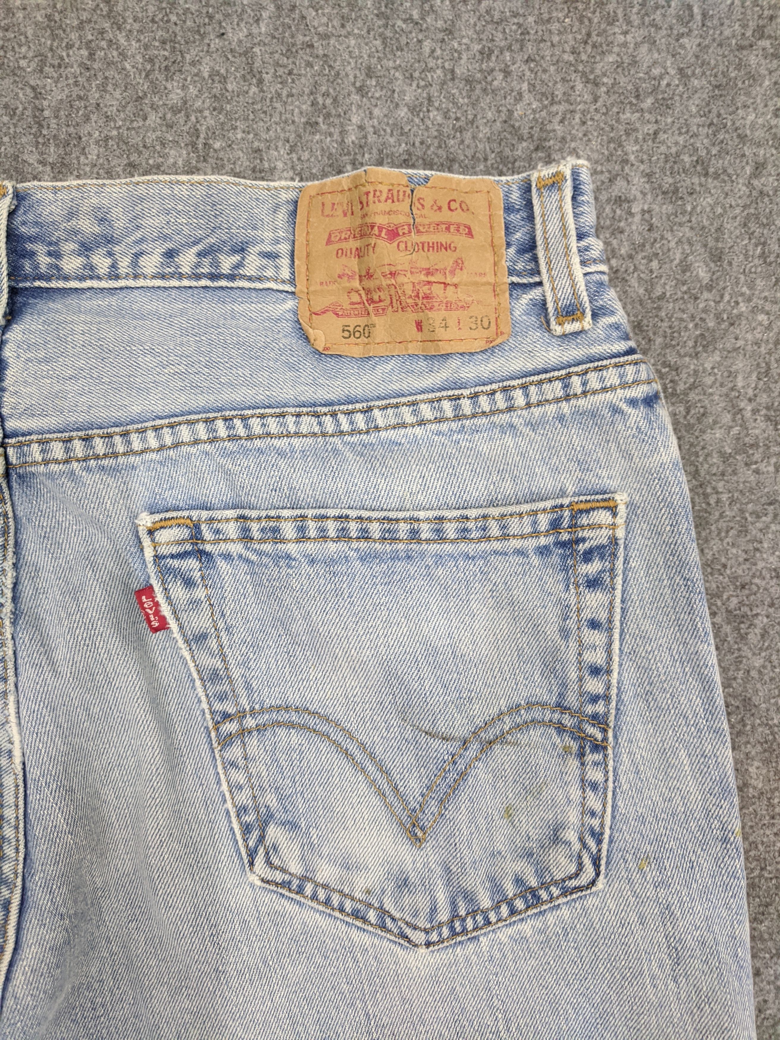 Levi's Vintage Levis 560 Jeans DP0908 Size US 36 / EU 52 - 13 Thumbnail