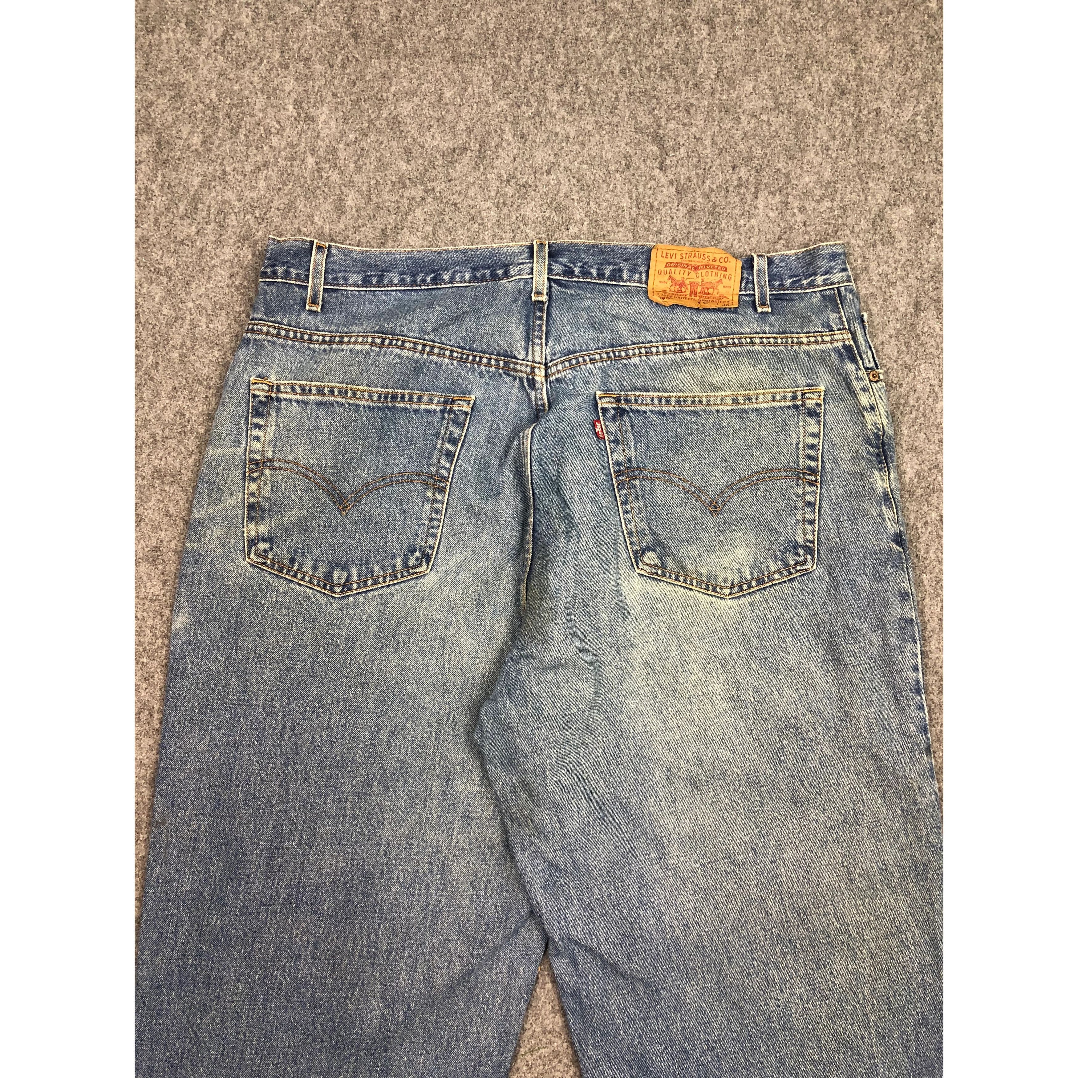 Levi's Vintage 90s Levis 560 Jeans DP0421 Size US 42 / EU 58 - 4 Thumbnail