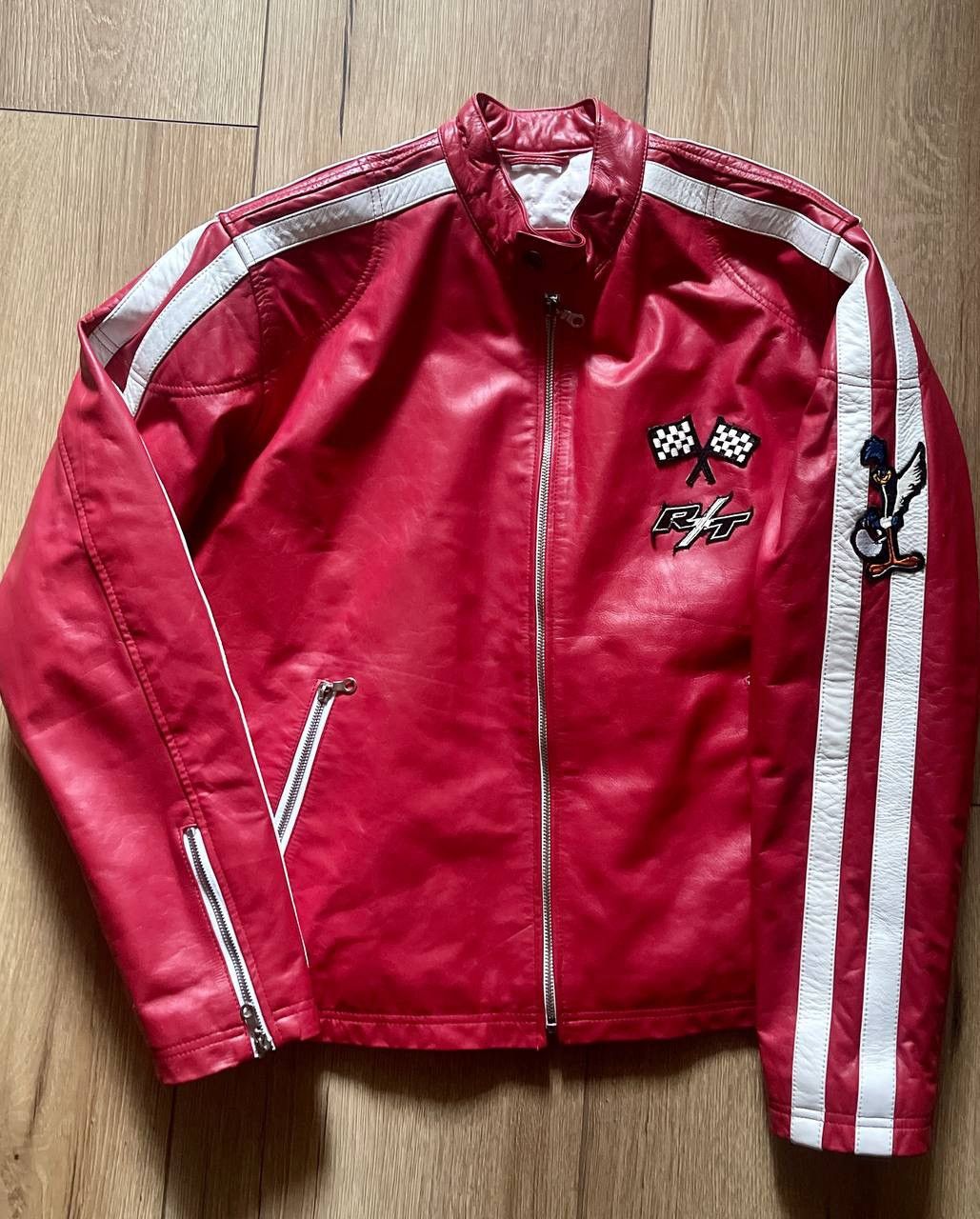 Vintage Vintage Dakota Racing leather jacket Size US M / EU 48-50 / 2 - 1 Thumbnail