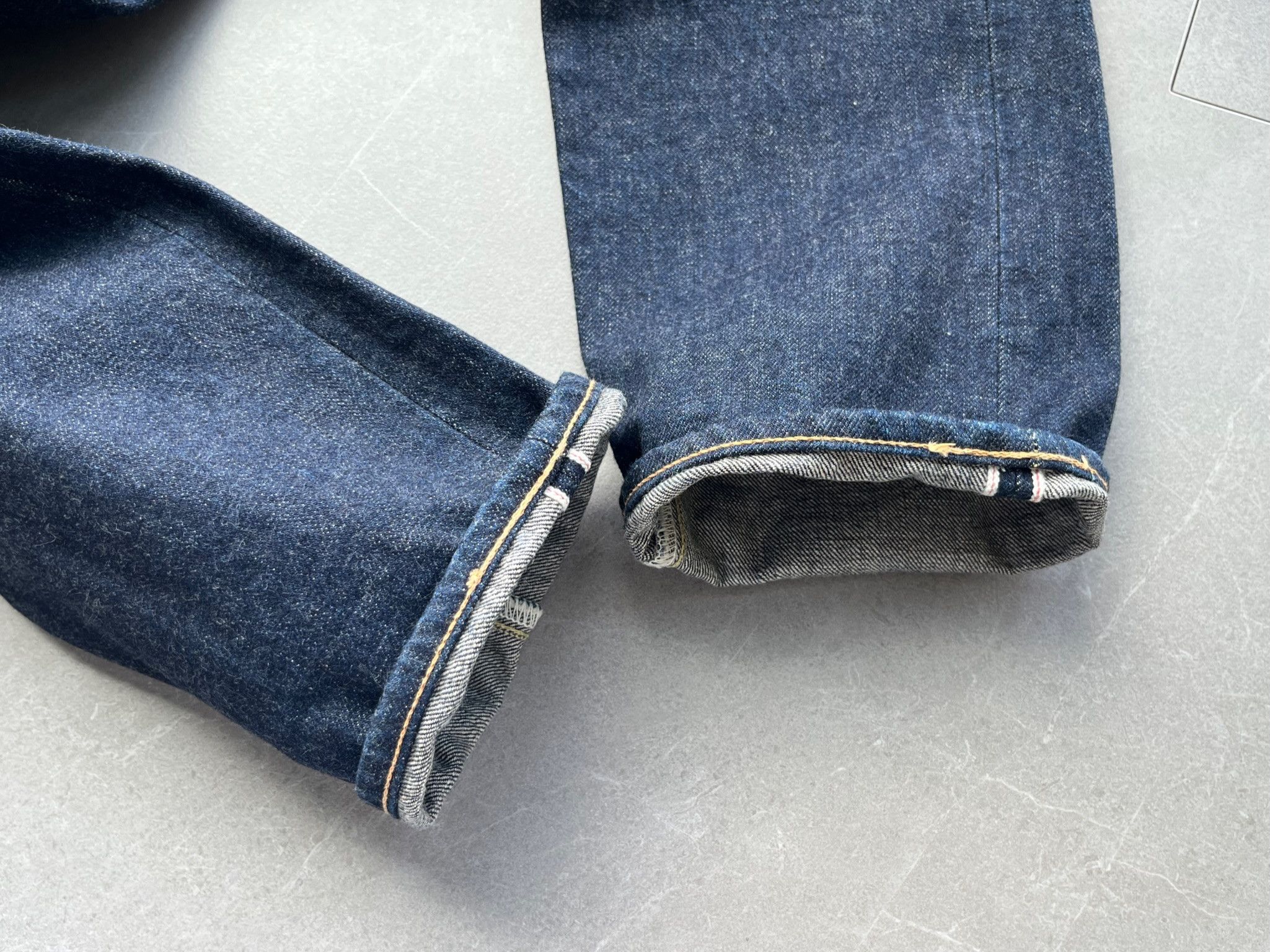 UES Clothing Early Version UES Japan Made 400T Tapered Selvedge Jeans Size US 29 - 12 Thumbnail