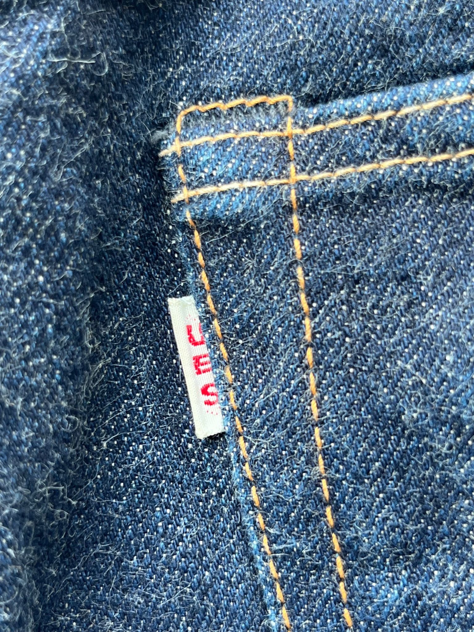 UES Clothing Early Version UES Japan Made 400T Tapered Selvedge Jeans Size US 29 - 13 Thumbnail