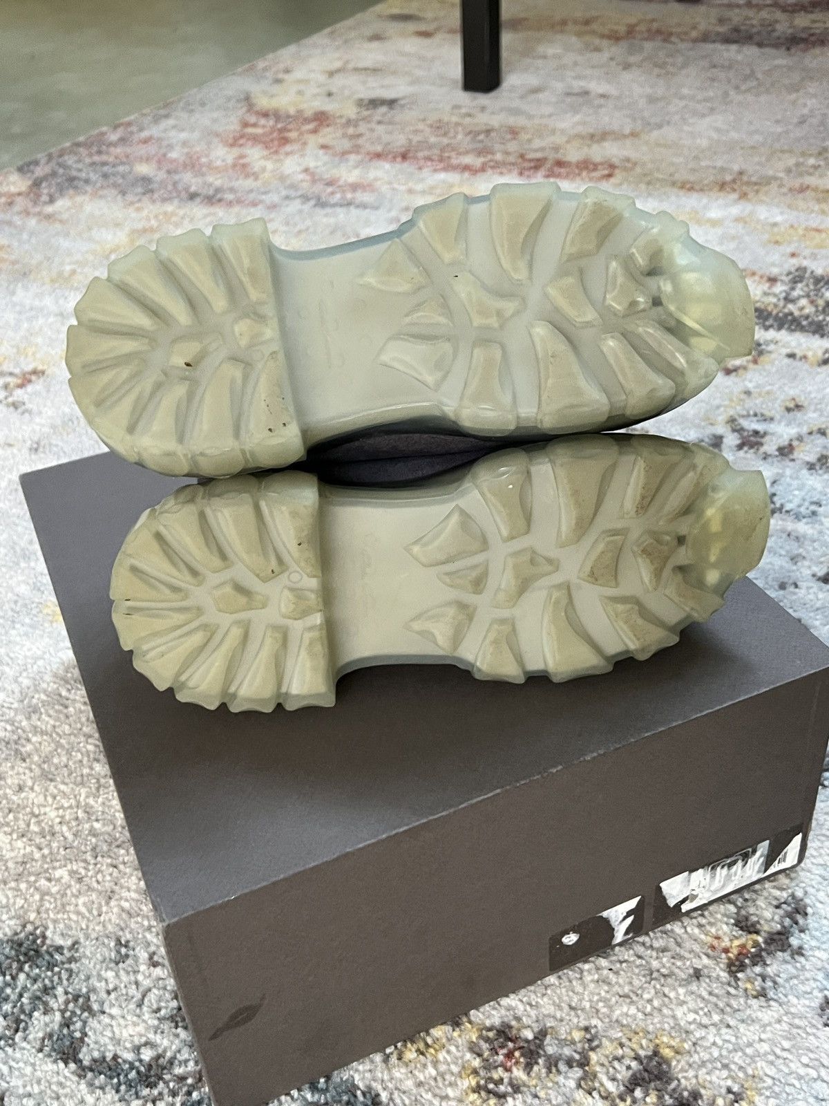 Rick Owens $1525 Rick Owens Shearling Tractor Boots - Size 41 Size US 8 / EU 41 - 11 Thumbnail
