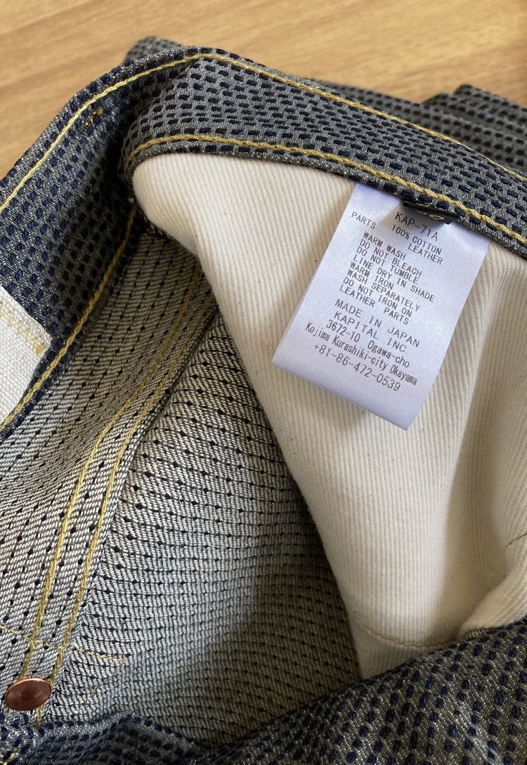 Kapital × Kapital Kountry Kapital Century Denim Indigo No 7S 5p Monkey Cisco- Stone Size US 36 / EU 52 - 10 Thumbnail