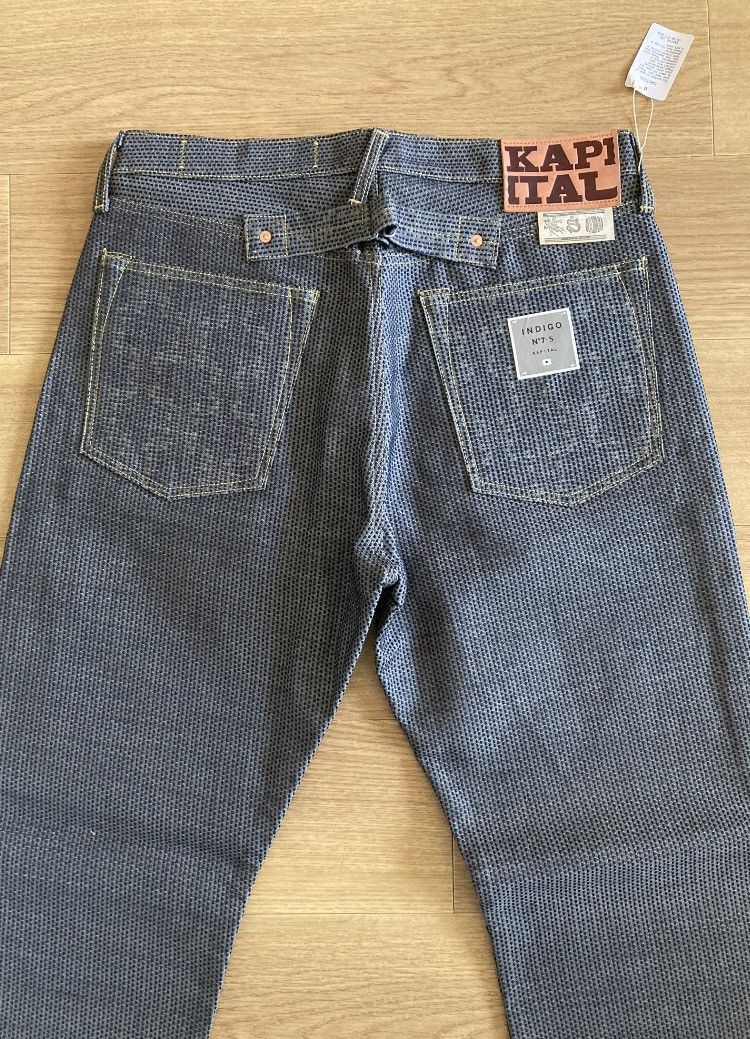 Kapital × Kapital Kountry Kapital Century Denim Indigo No 7S 5p Monkey Cisco- Stone Size US 36 / EU 52 - 5 Thumbnail