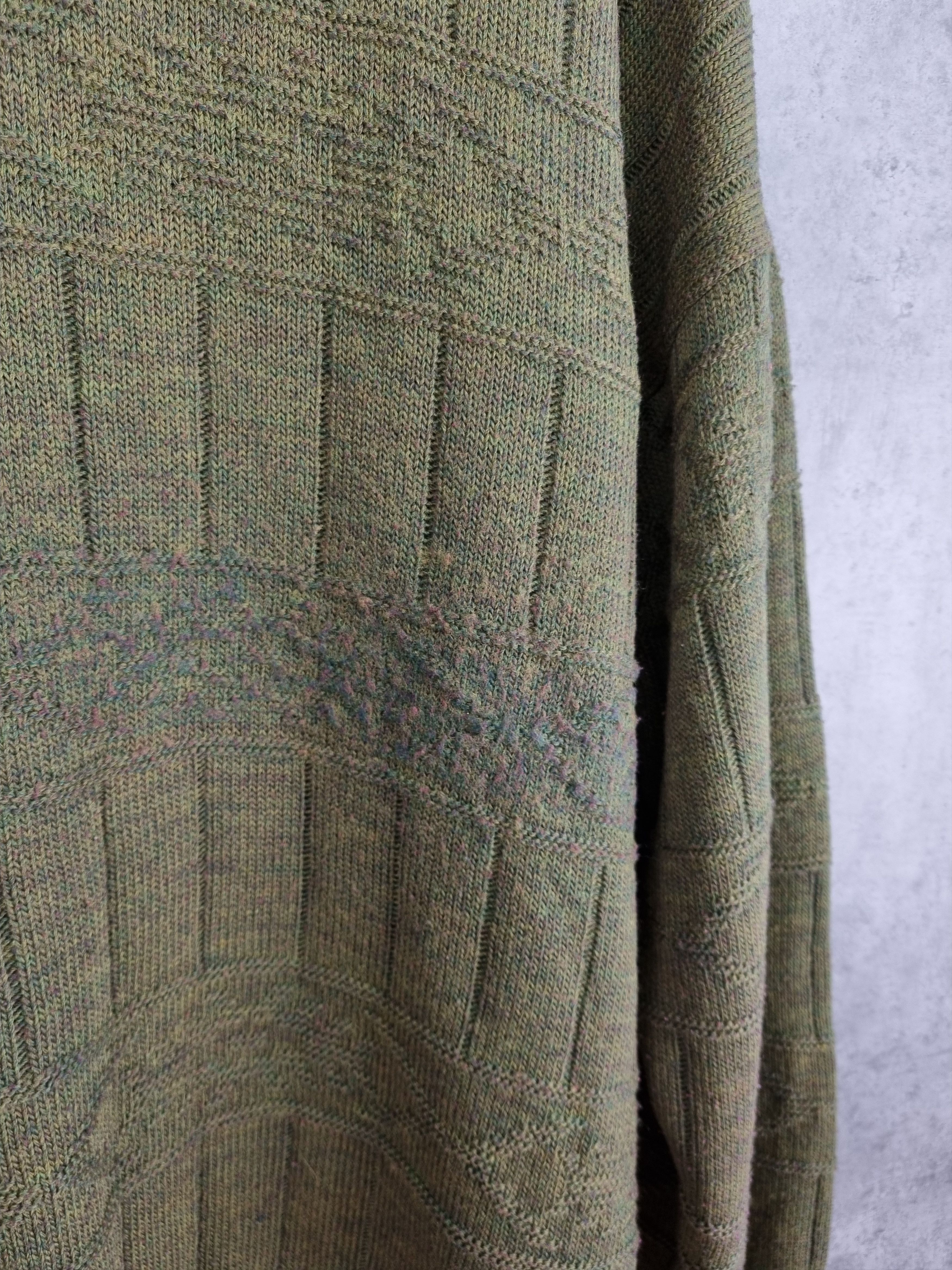 Golf Wang × Lacoste × Vintage Lacoste Chemise France Made Knitted Sweater Military Style Size US XXL / EU 58 / 5 - 11 Thumbnail