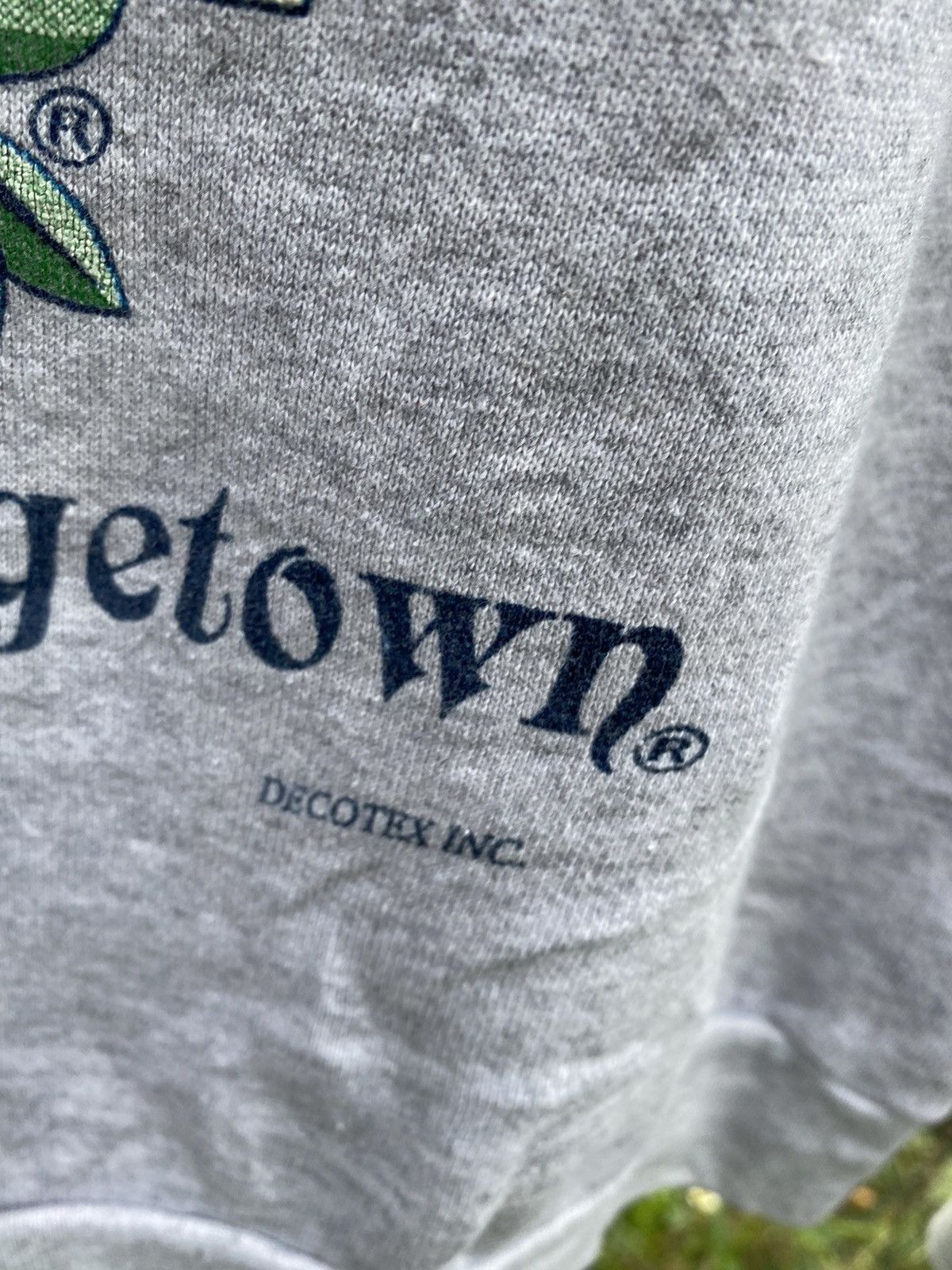 Vintage Vtg Georgtown Hoyas Sweater Crewneck Size US XL / EU 56 / 4 - 4 Thumbnail