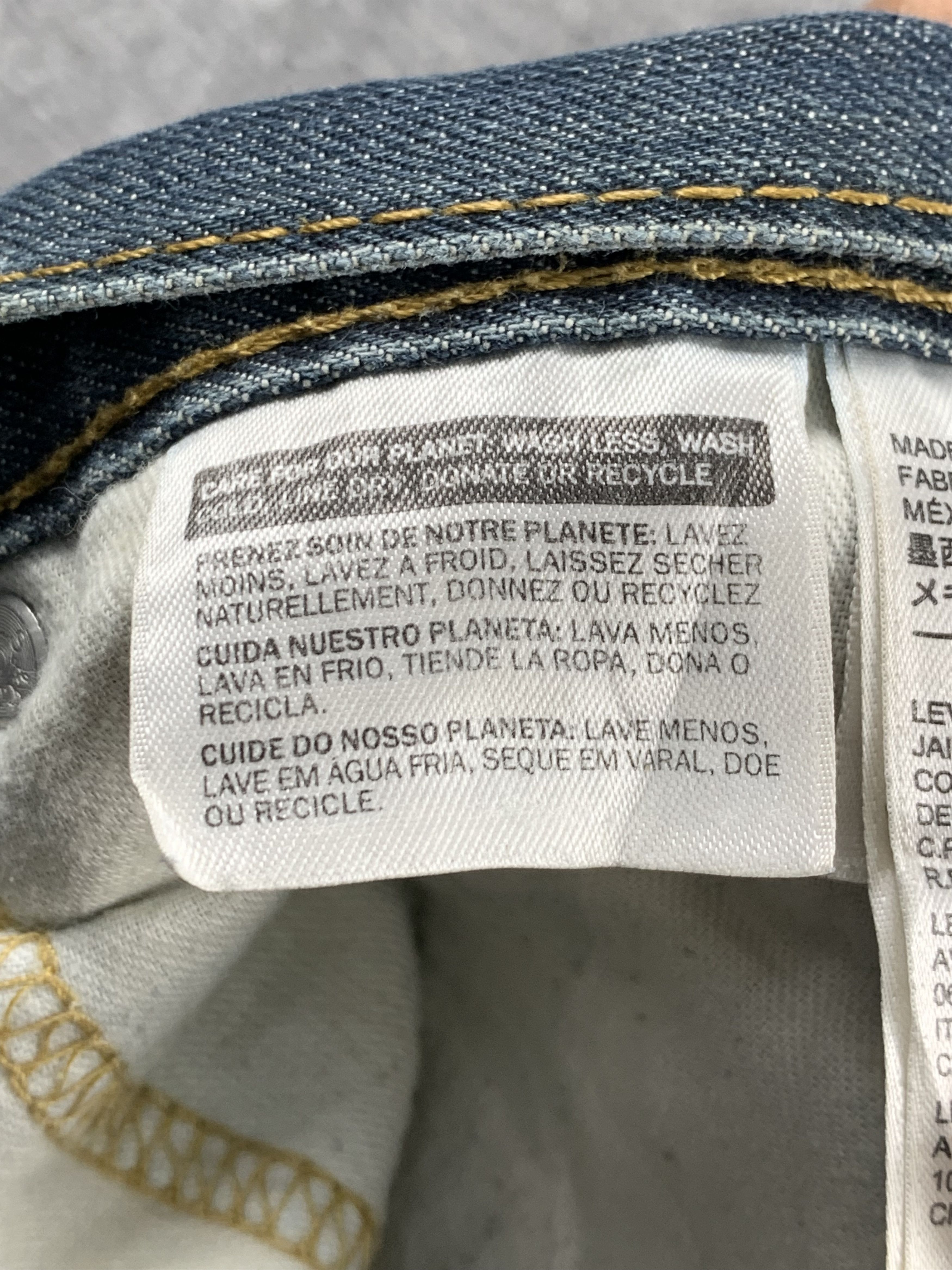 Levi's Vintage Levis 508 Faded Blue Jeans DP2111 Size US 32 / EU 48 - 7 Thumbnail