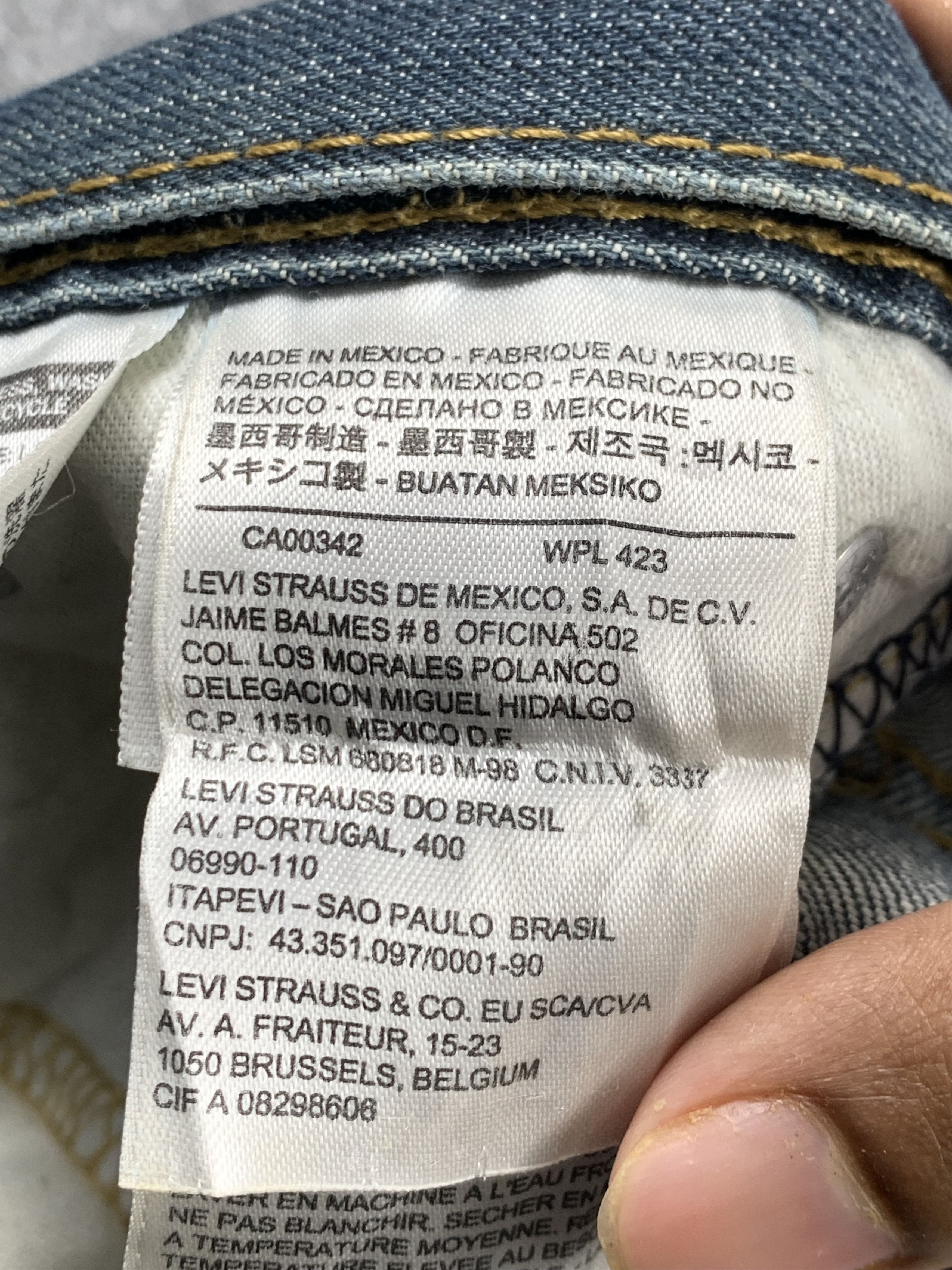 Levi's Vintage Levis 508 Faded Blue Jeans DP2111 Size US 32 / EU 48 - 9 Thumbnail