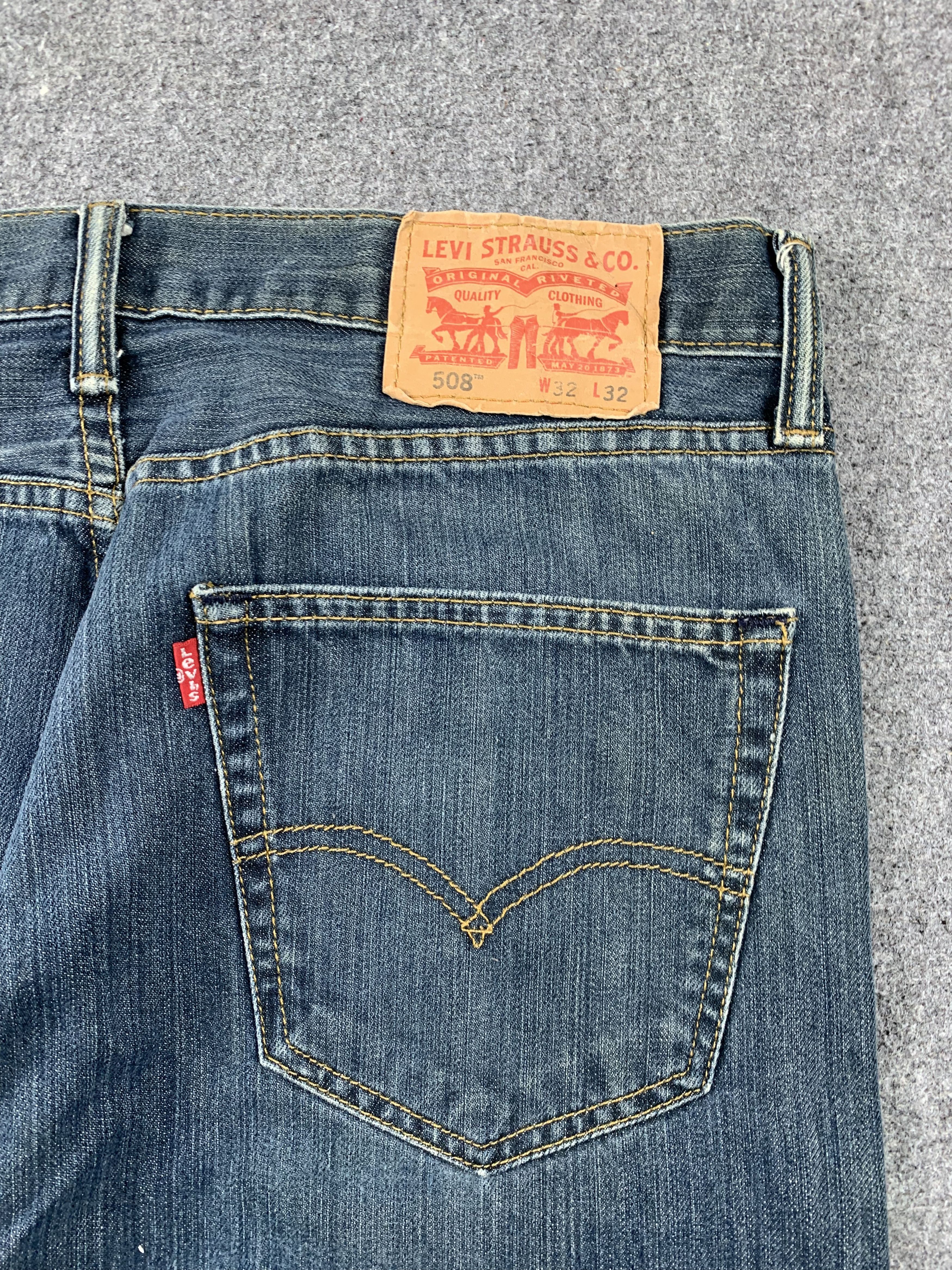 Levi's Vintage Levis 508 Faded Blue Jeans DP2111 Size US 32 / EU 48 - 23 Thumbnail