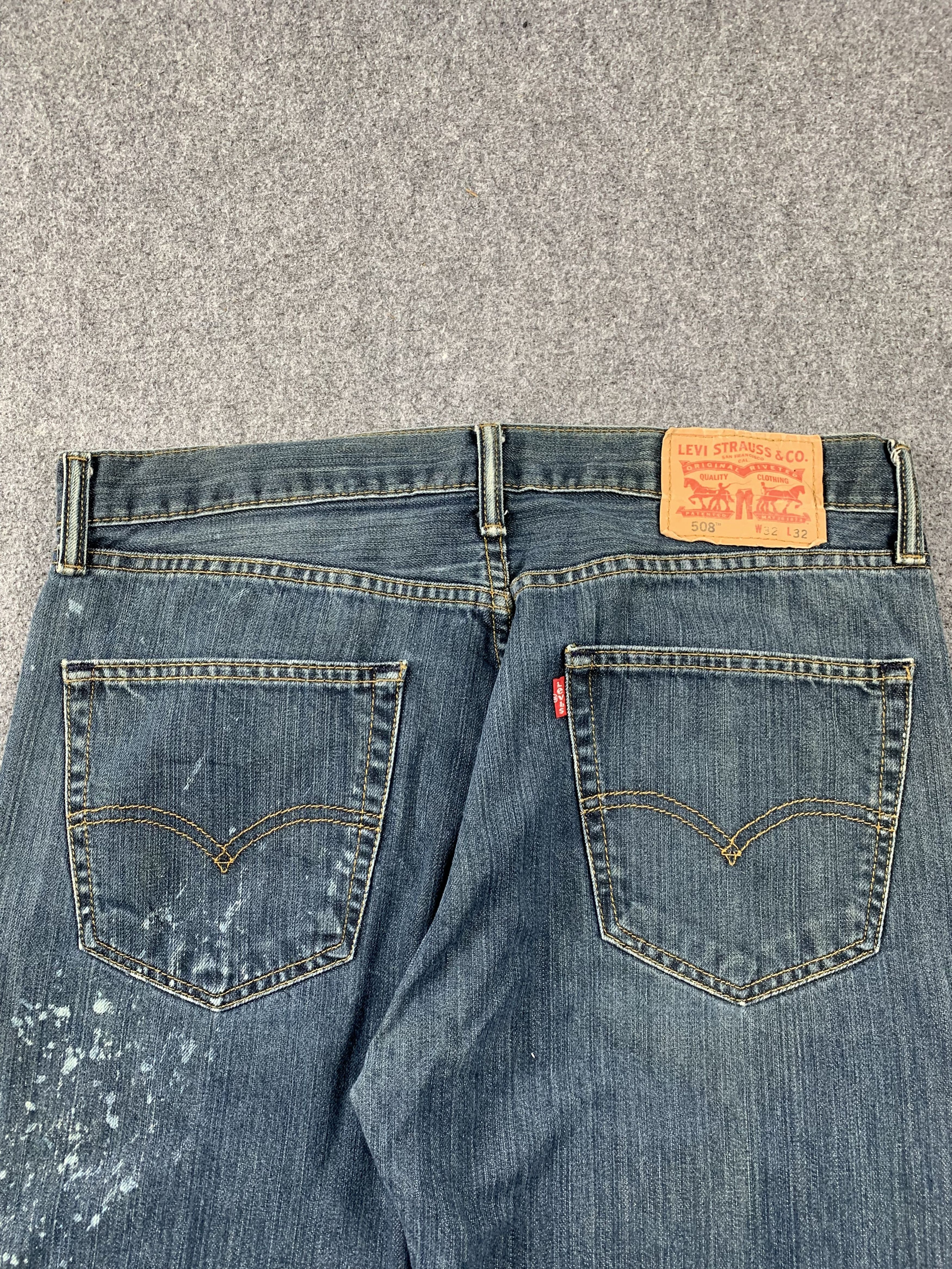 Levi's Vintage Levis 508 Faded Blue Jeans DP2111 Size US 32 / EU 48 - 4 Thumbnail
