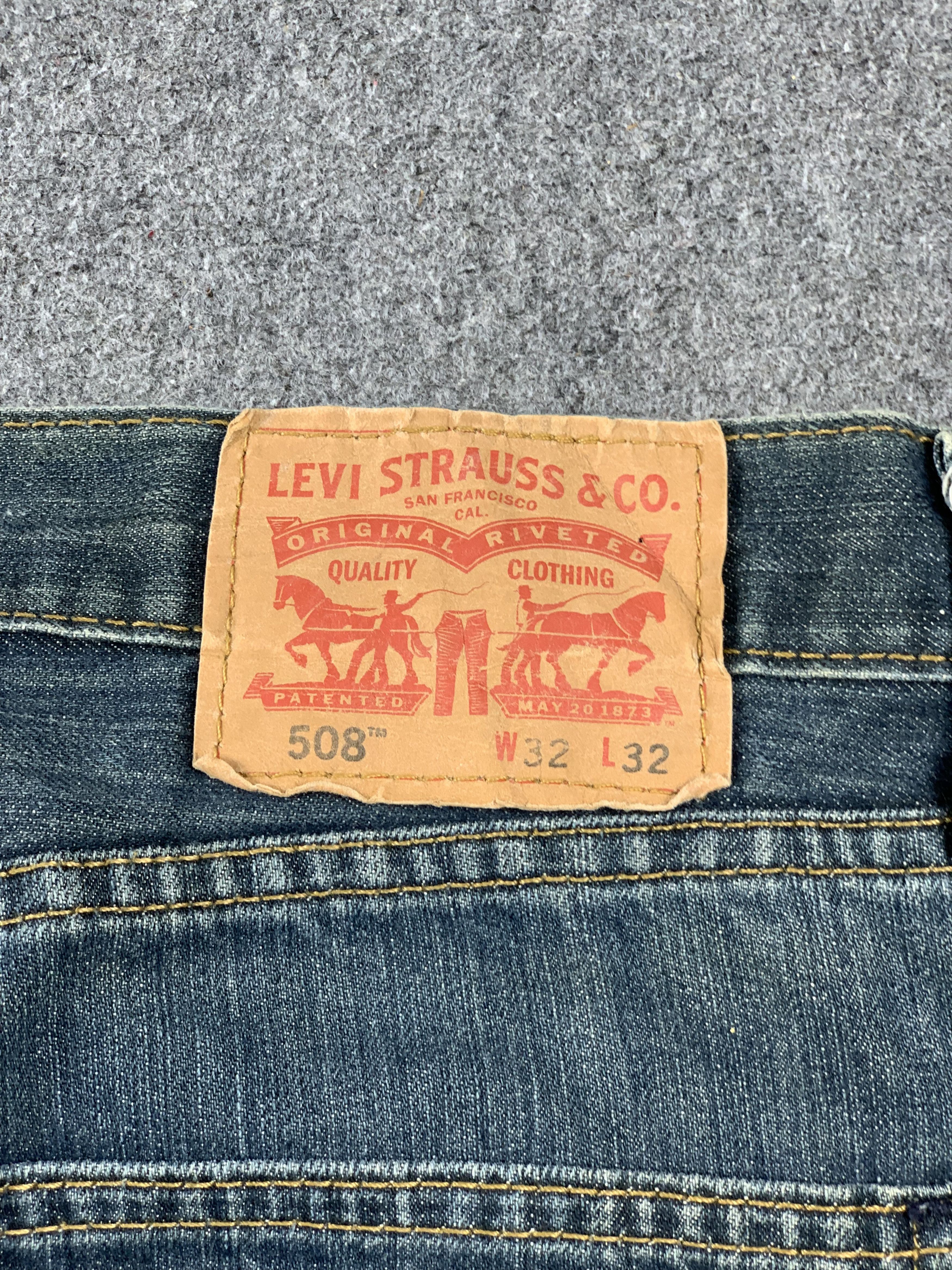 Levi's Vintage Levis 508 Faded Blue Jeans DP2111 Size US 32 / EU 48 - 5 Thumbnail