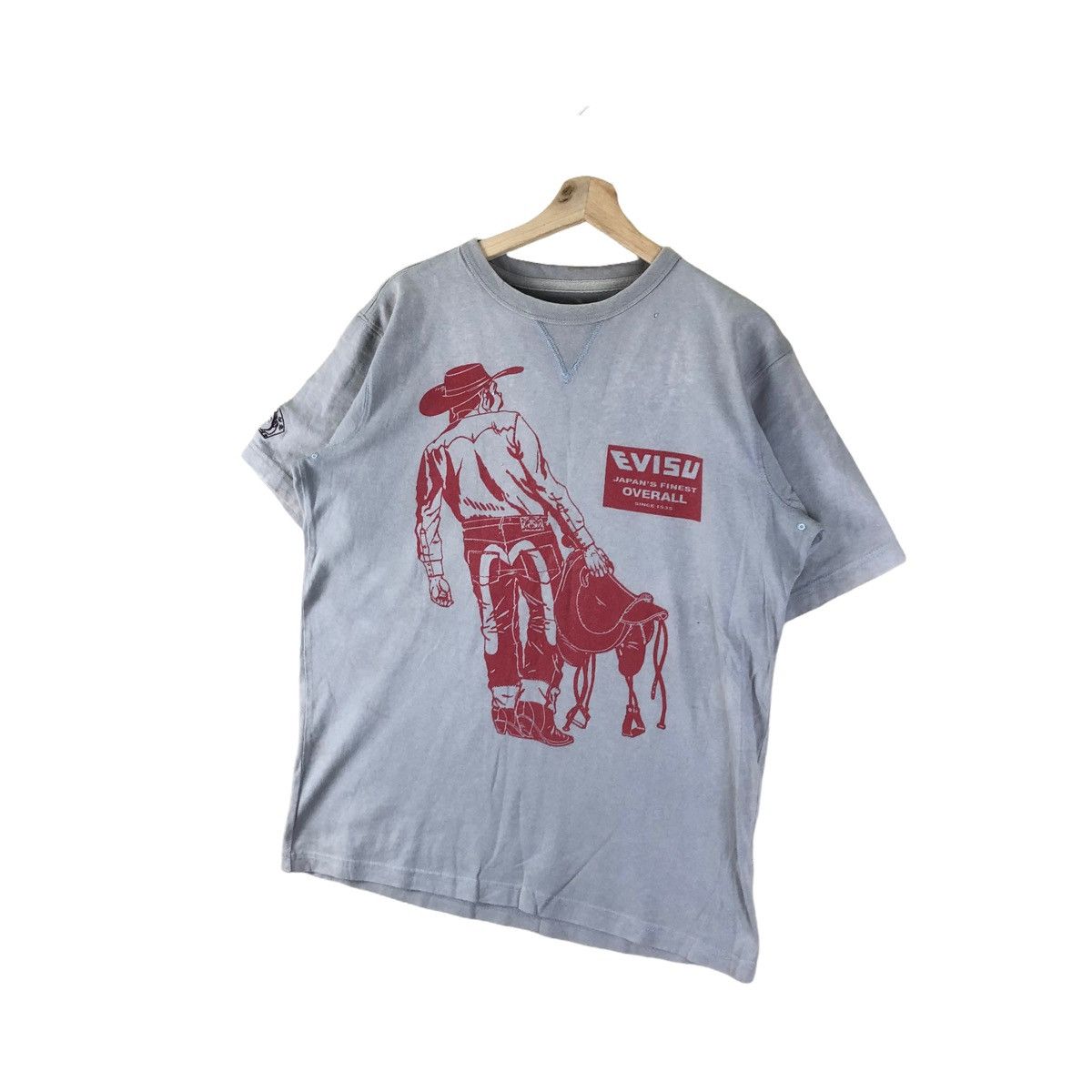 Evisu × Japanese Brand × Vintage Vintage Evisu Japanese Brand Big Print Tshirt Size US L / EU 52-54 / 3 - 4 Thumbnail