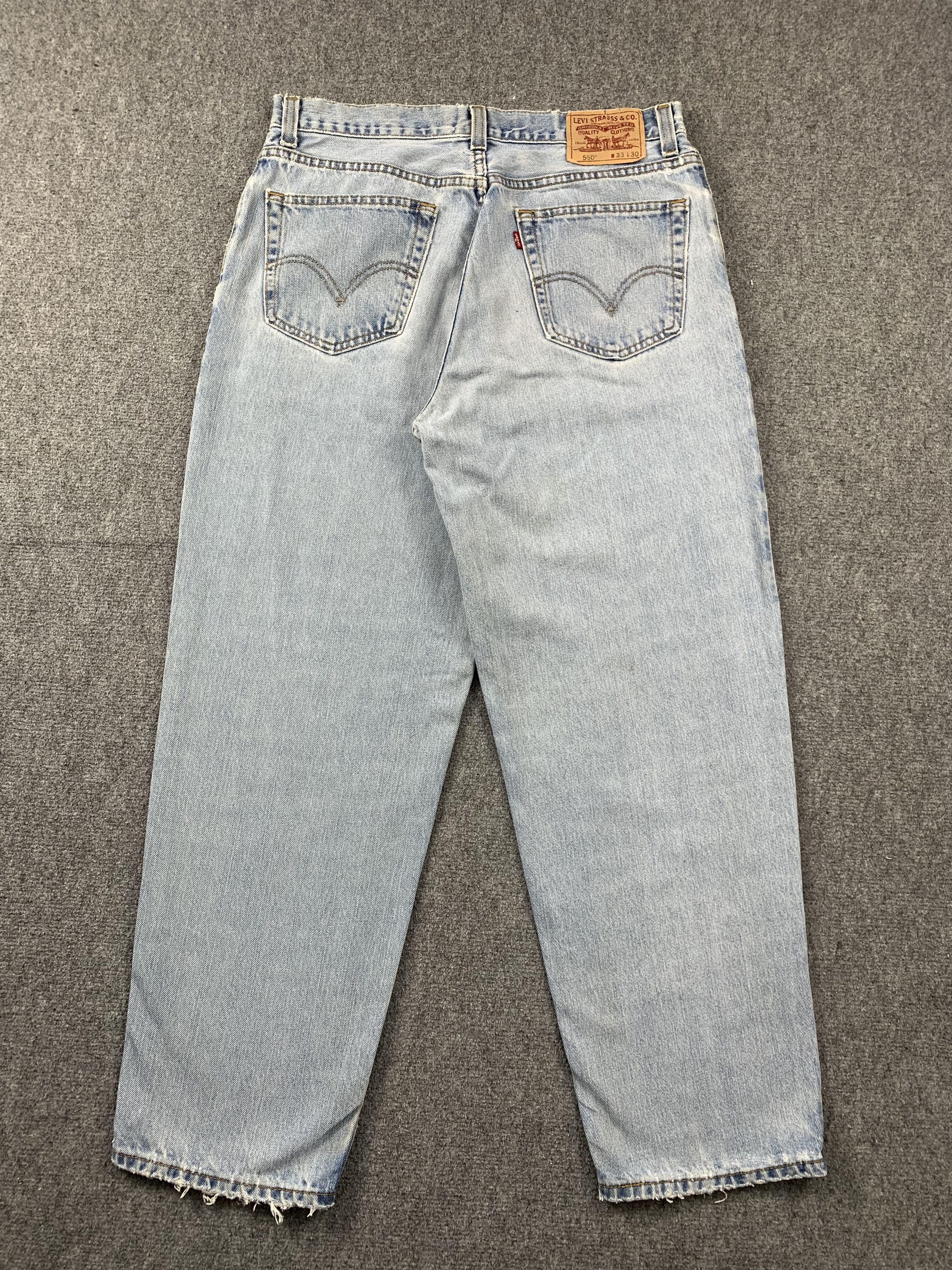 Levi's Vintage Levis 560 Light Wash Jeans DP2114 Size US 32 / EU 48 - 2 Thumbnail